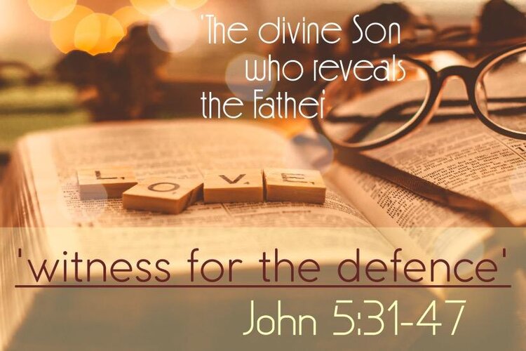 John 5:31-47 — Easterhill Community Church