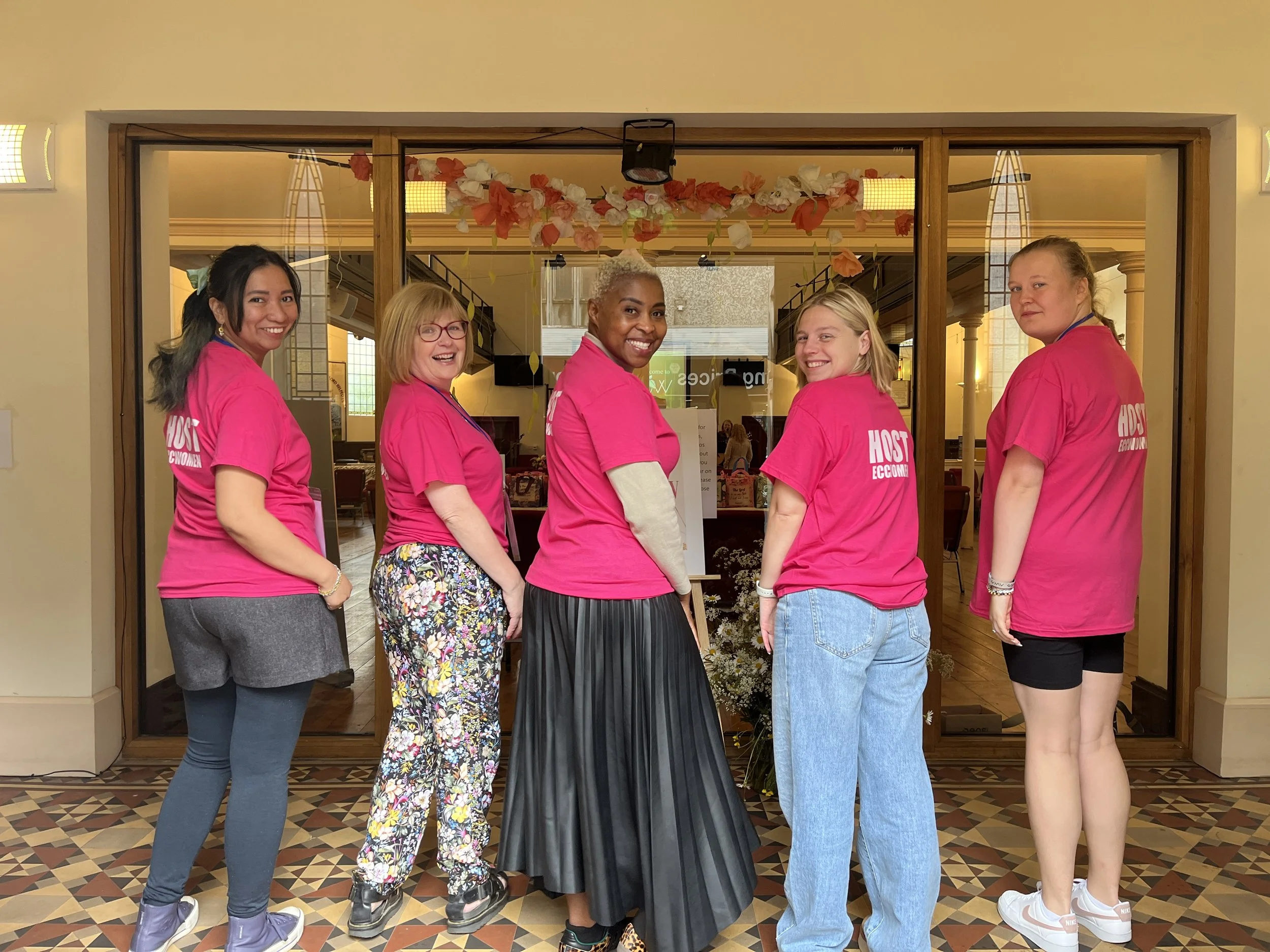 Our lovely host team