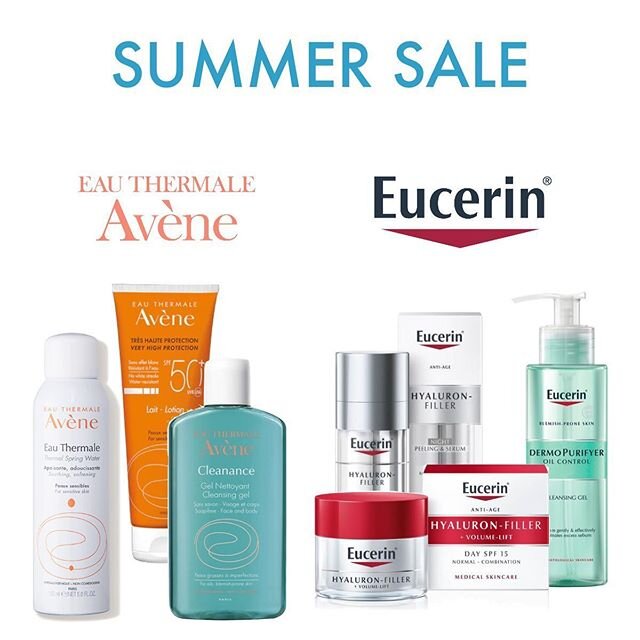 The Summer is Here and we are delighted to offer a massive sale on our skincare range for a Limited Time Only!  https://www.stauntonspharmacy.ie/summer-sale