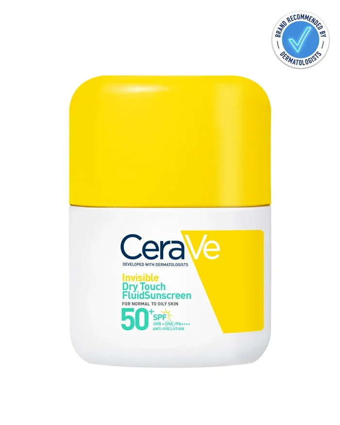 Cerave InvisibleCerave Dry Touch Fluid Sunscreen Spf 50+ FOR NORMAL TO OILY SKIN 50ml