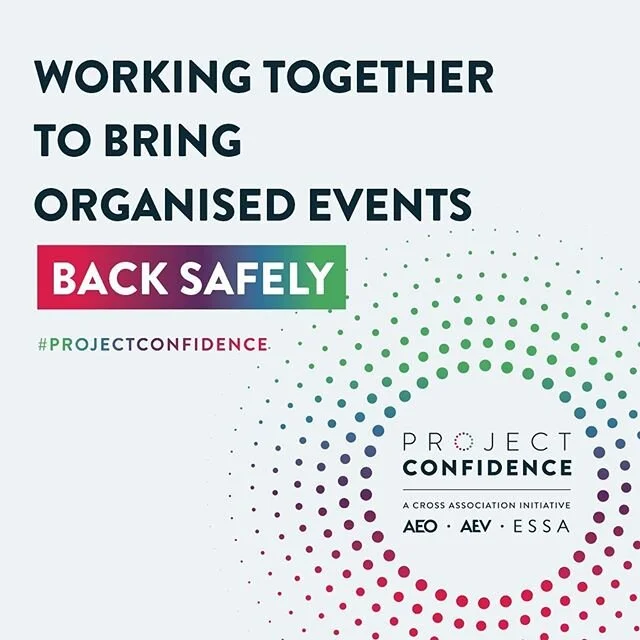 We&rsquo;re collaborating with our industry friends and peers at AEV, AEO and ESSA.

We want to reassure #eventprofs that we're working together to bring organised events back safely.

Our collective knowledge and experience spanning decades, and all