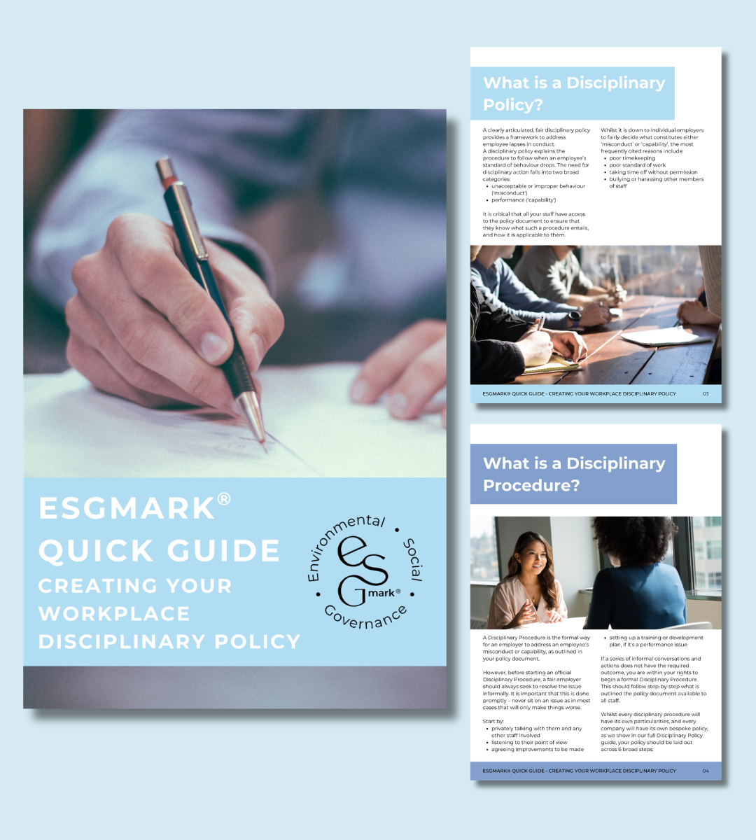 Disciplinary Policy - ESGmark® Guide