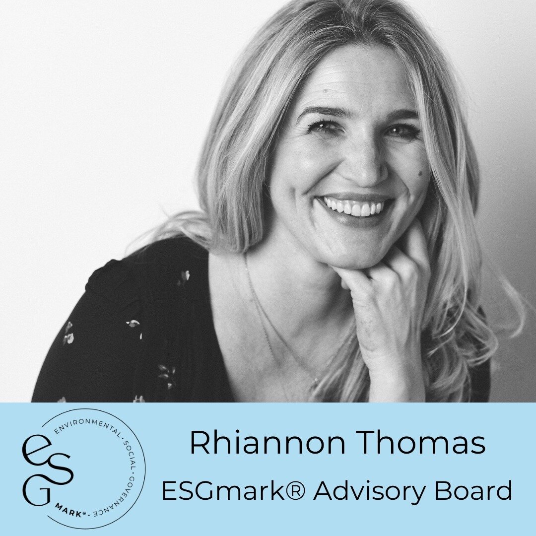 We are delighted to announce that Rhiannon Thomas has joined the ESGmark&reg; Advisory Board.⁠
⁠
Rhiannon is an experienced communications professional and has consulted on sustainability strategies for numerous high-profile, internationally recognis