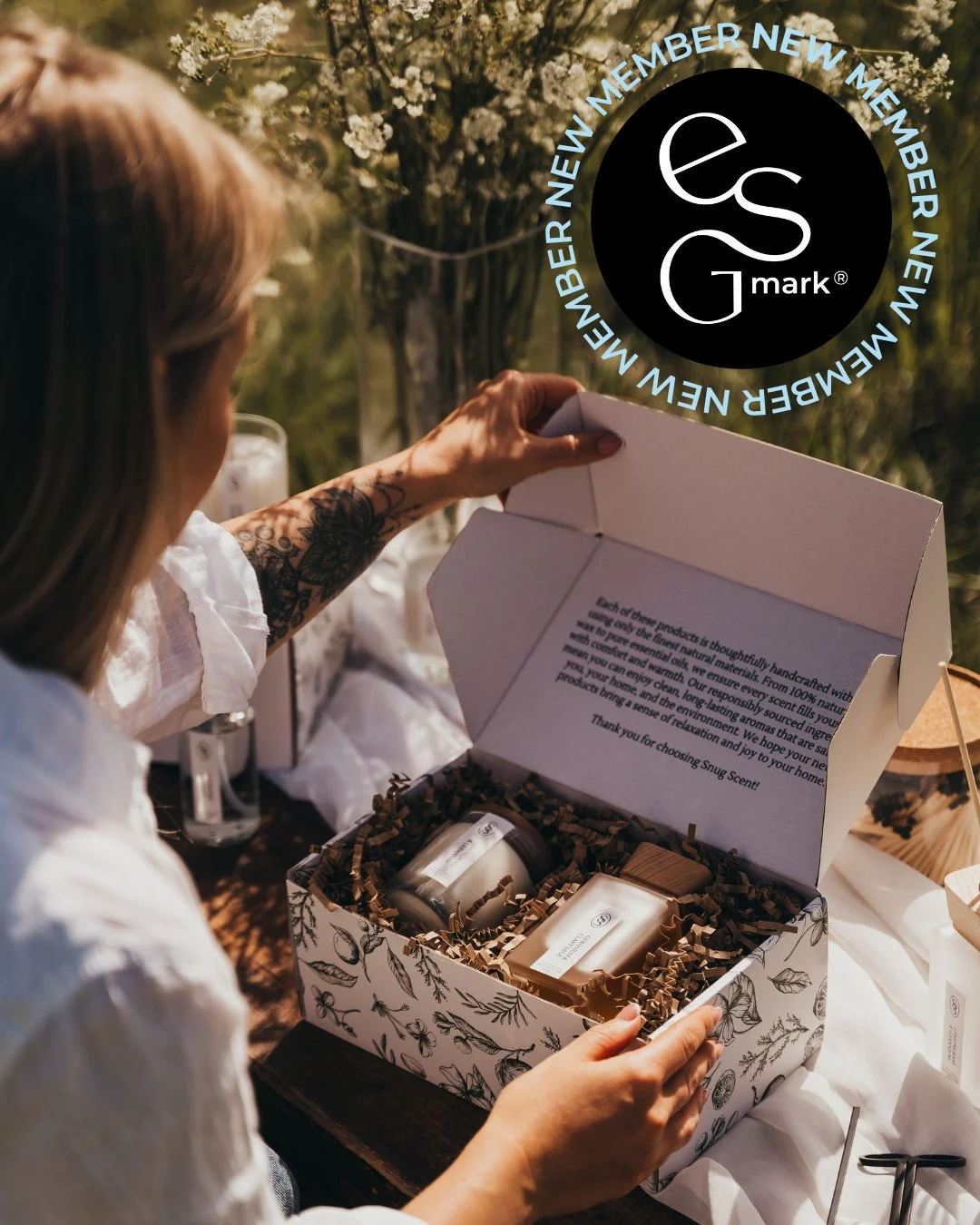 🌿 𝗦𝗻𝘂𝗴 𝗦𝗰𝗲𝗻𝘁 𝗶𝘀 𝐄𝐒𝐆𝐦𝐚𝐫𝐤&reg; 𝐂𝐞𝐫𝐭𝐢𝐟𝐢𝐞𝐝 🌿⁠
⁠
We&rsquo;re excited to announce that Snug Scent has earned the ESGmark&reg; Certification, recognising its commitment to sustainability, ethical practices, and strong ESG creden