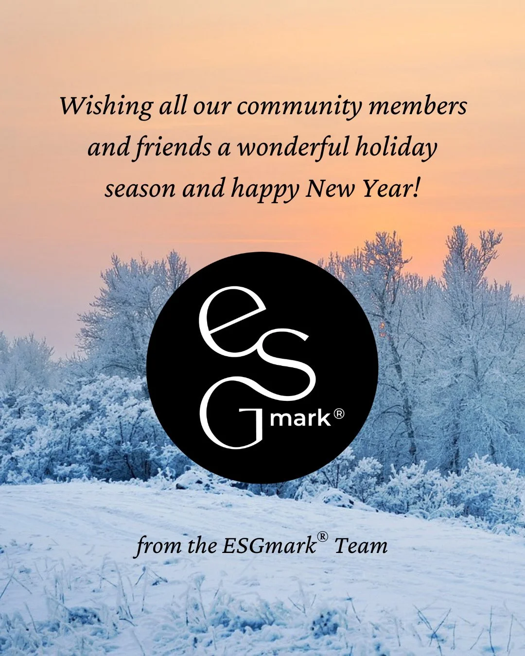 As we near the end of 2025, we want to wish you all a wonderful holiday period and a happy New Year!⁠
⁠
⁠
⁠
#esg #happyholidays #happynewyear