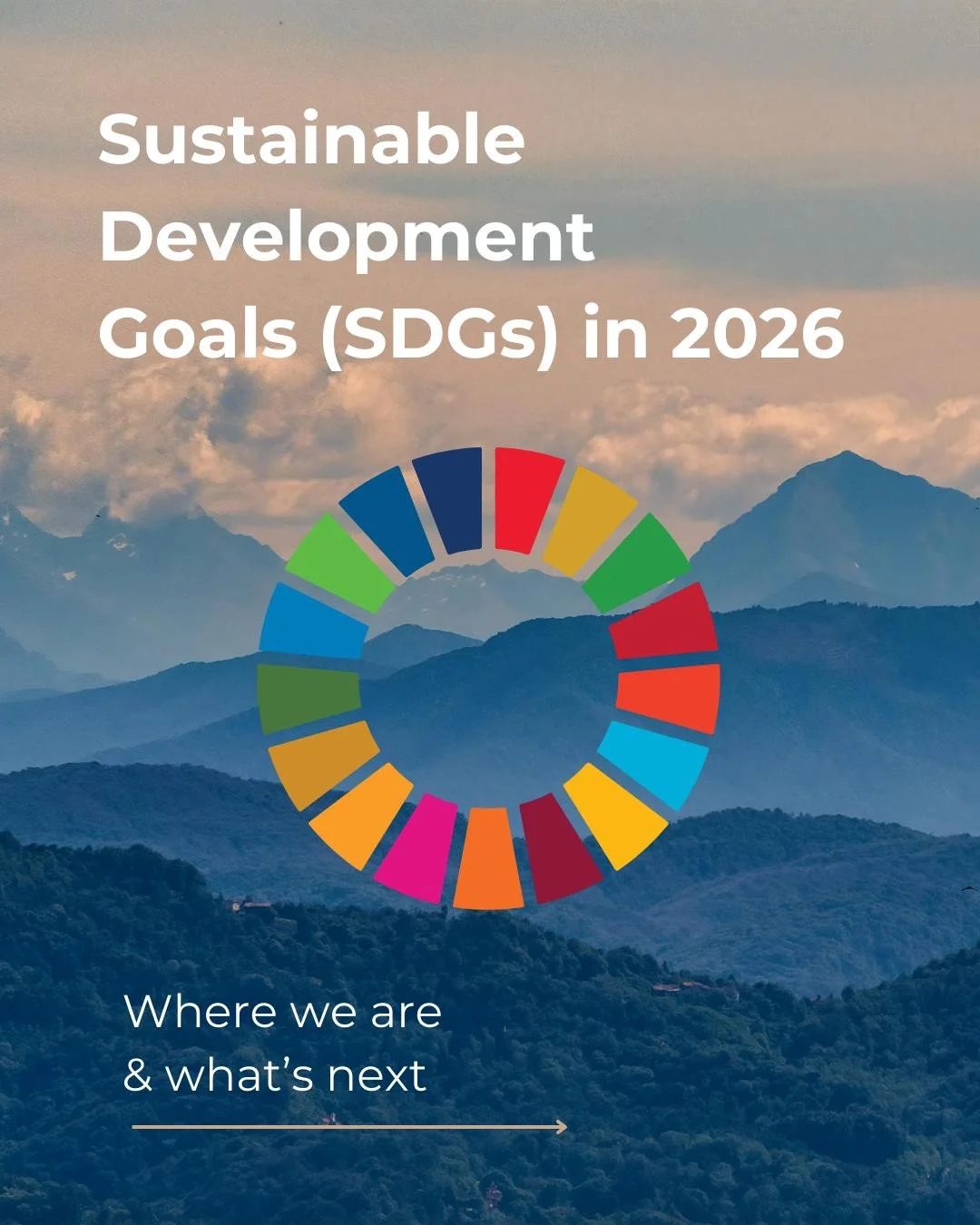We&rsquo;re closer to 2030&hellip;but are we on track?⁠
⁠
Only 18% of global sustainability goals are progressing as planned and most are falling behind or regressing.⁠
⁠
But 2030 is not the finish line and sustainability will only continue to become