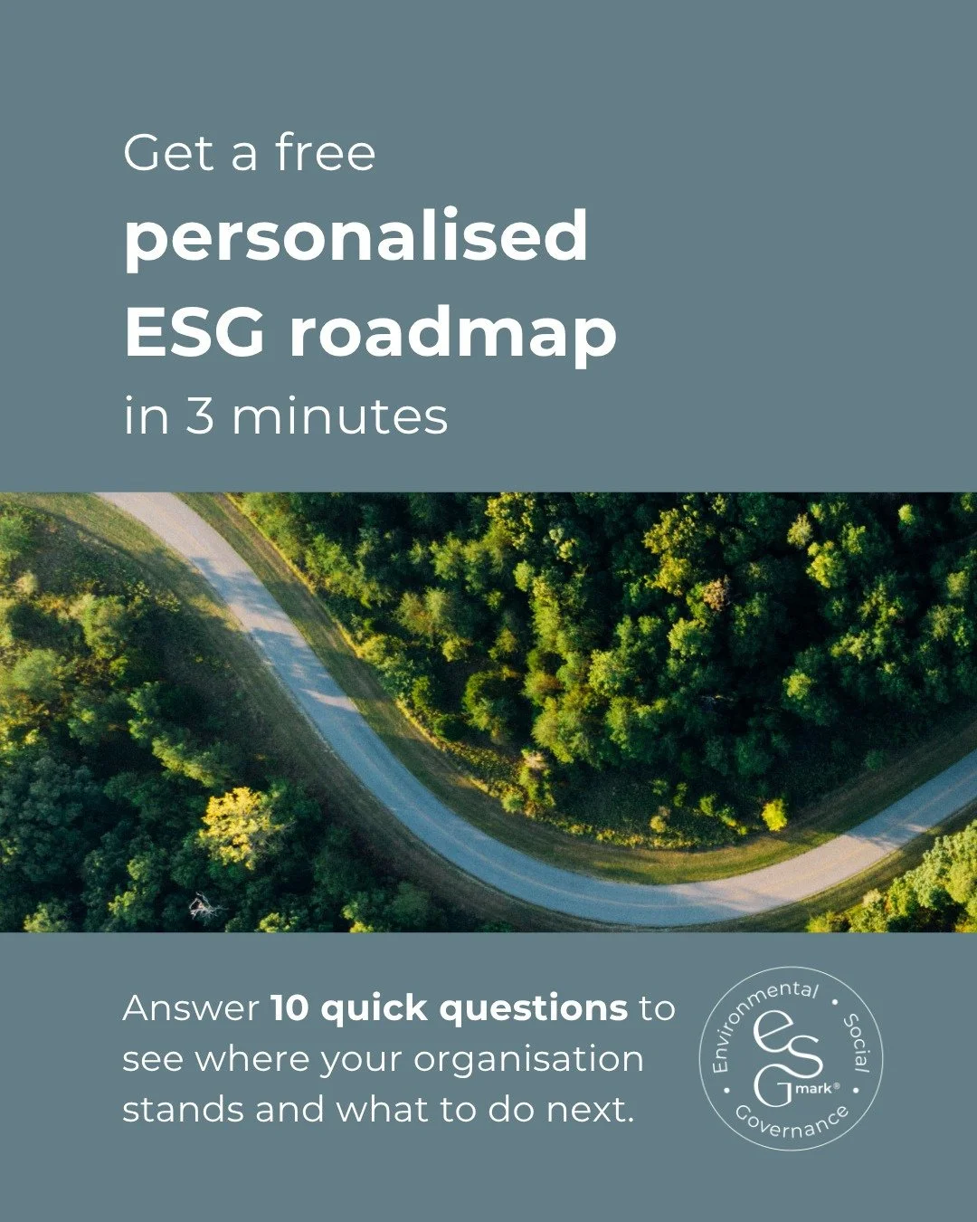 Want to get started with ESG but not sure where to begin?⁠
⁠
Get a personalised ESG roadmap for your organisation in 3 minutes with our free quiz.⁠
⁠
Answer 10 quick questions and we'll show you exactly where you stand &mdash; with a tailored action 