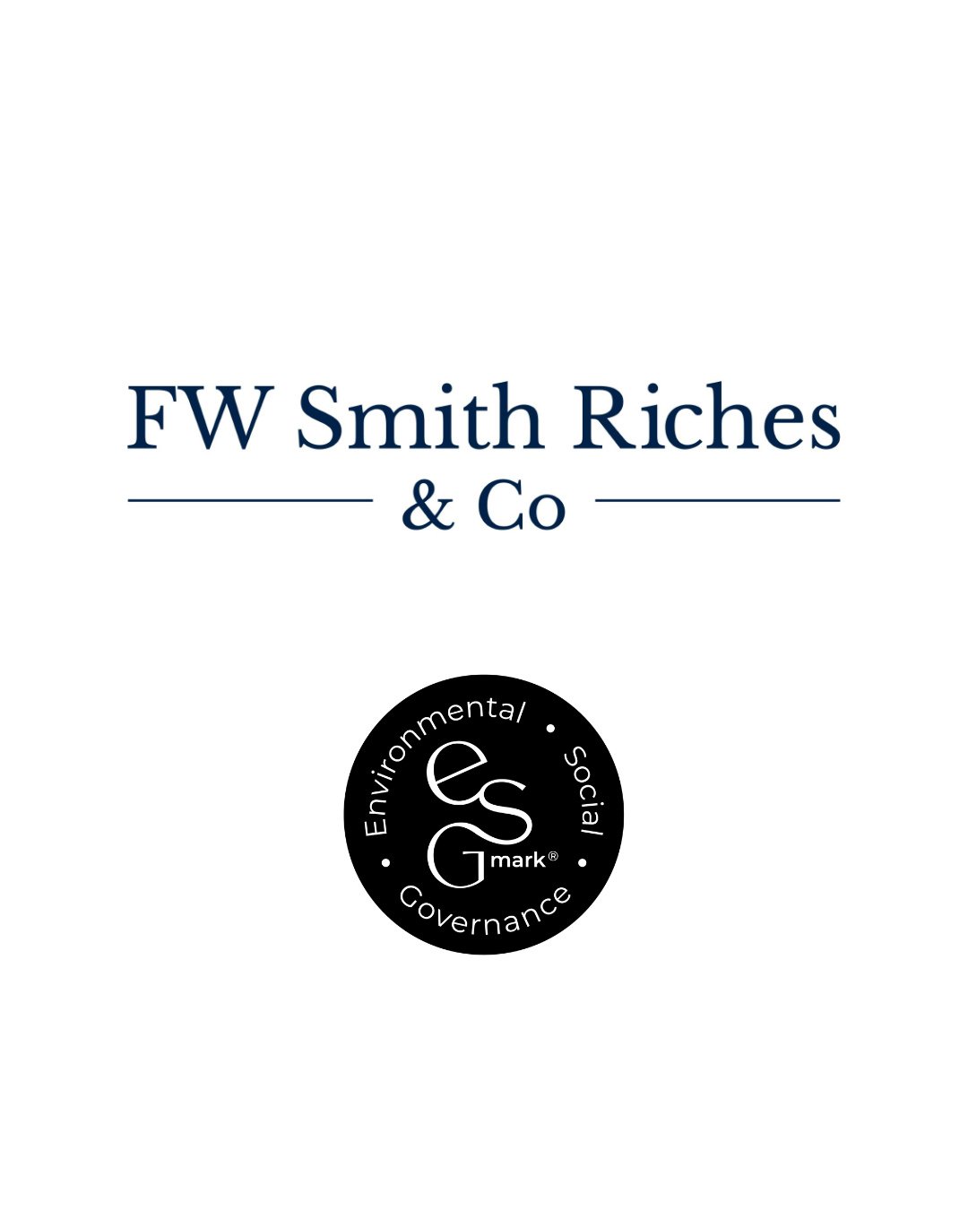 We are delighted to announce that FW Smith Riches &amp; Co has successfully achieved ESGmark&reg; re-certification.⁠
⁠
FW Smith Riches &amp; Co is a firm of ICAEW Chartered Accountants based in the West End of London. This important milestone demonst
