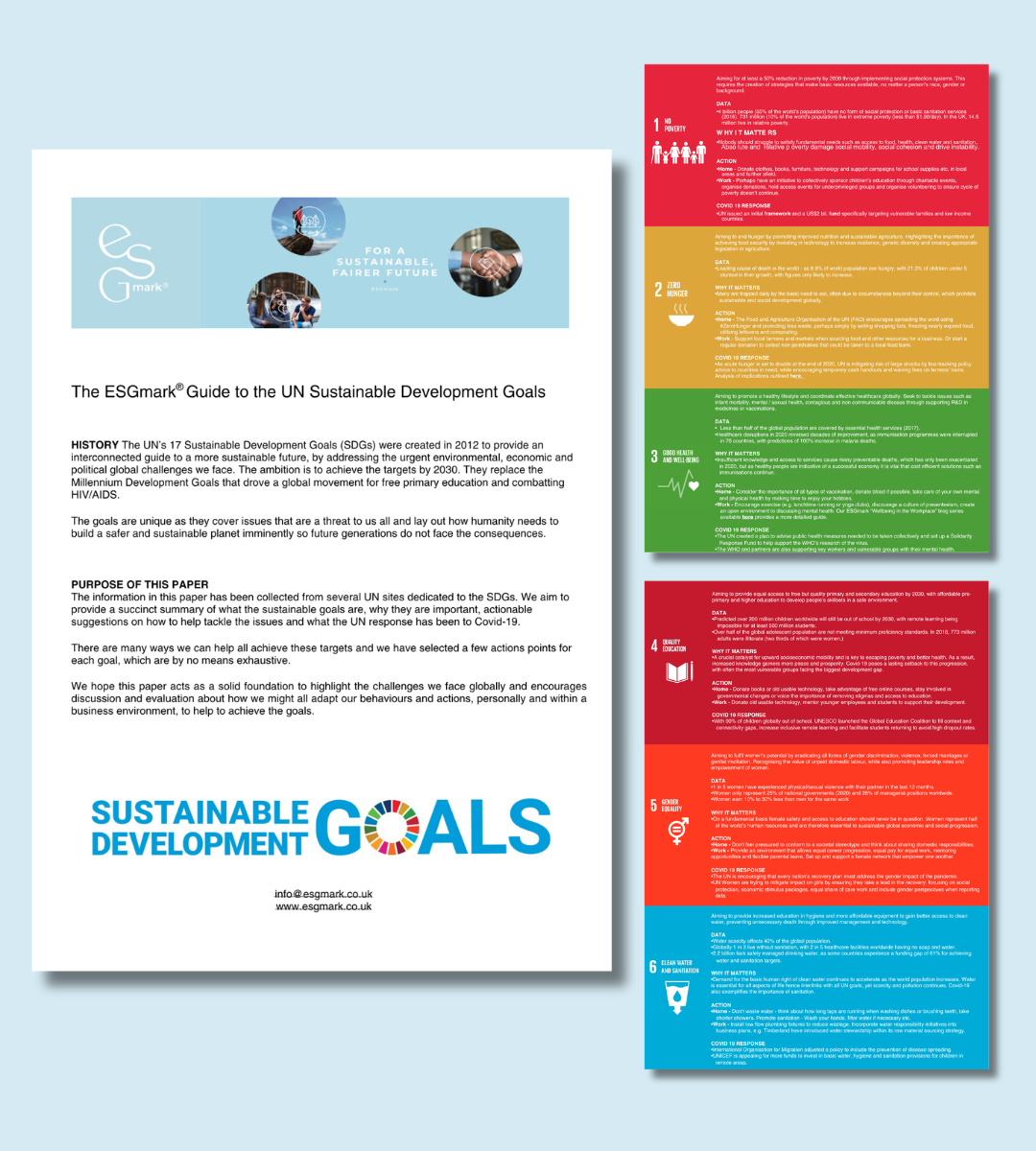 The ESGmark® Guide to the UN Sustainable Development Goals