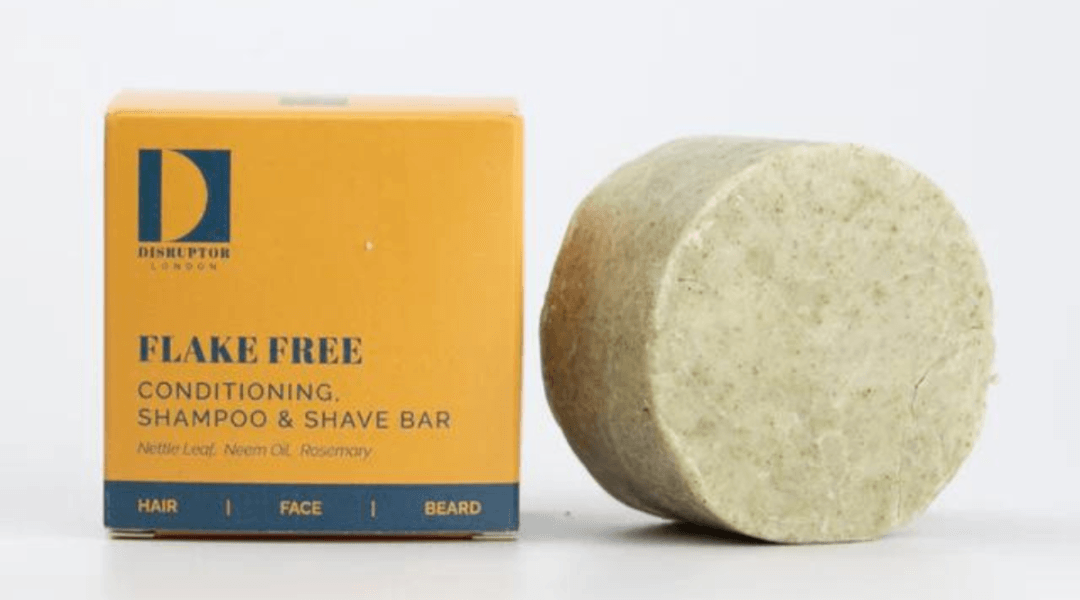 Disruptor London flake free conditioning, shampoo and shave bar