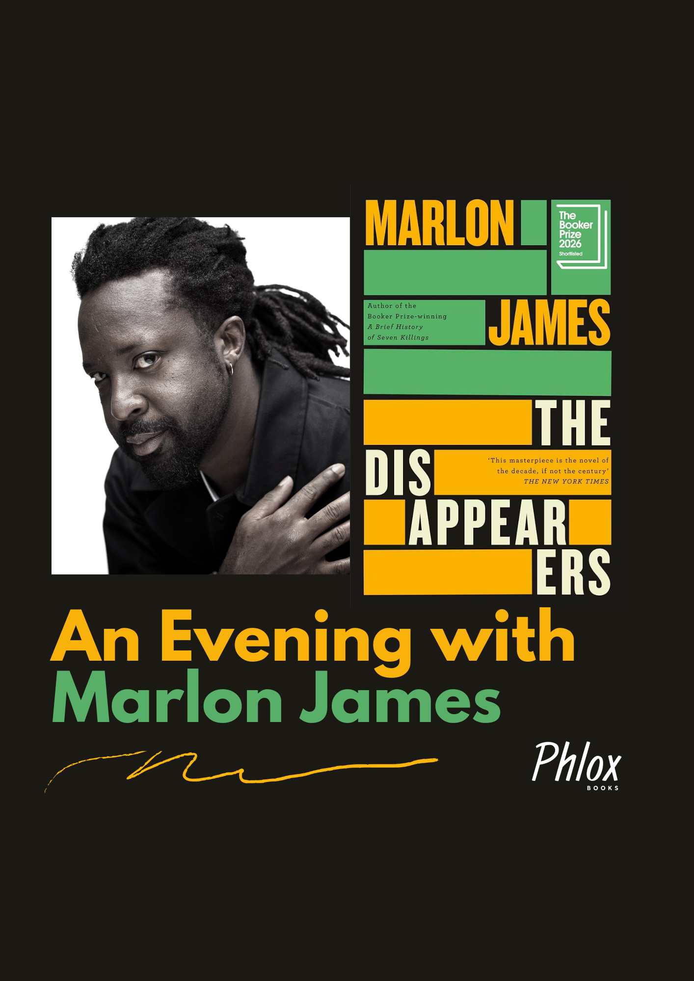 An Evening with Marlon James