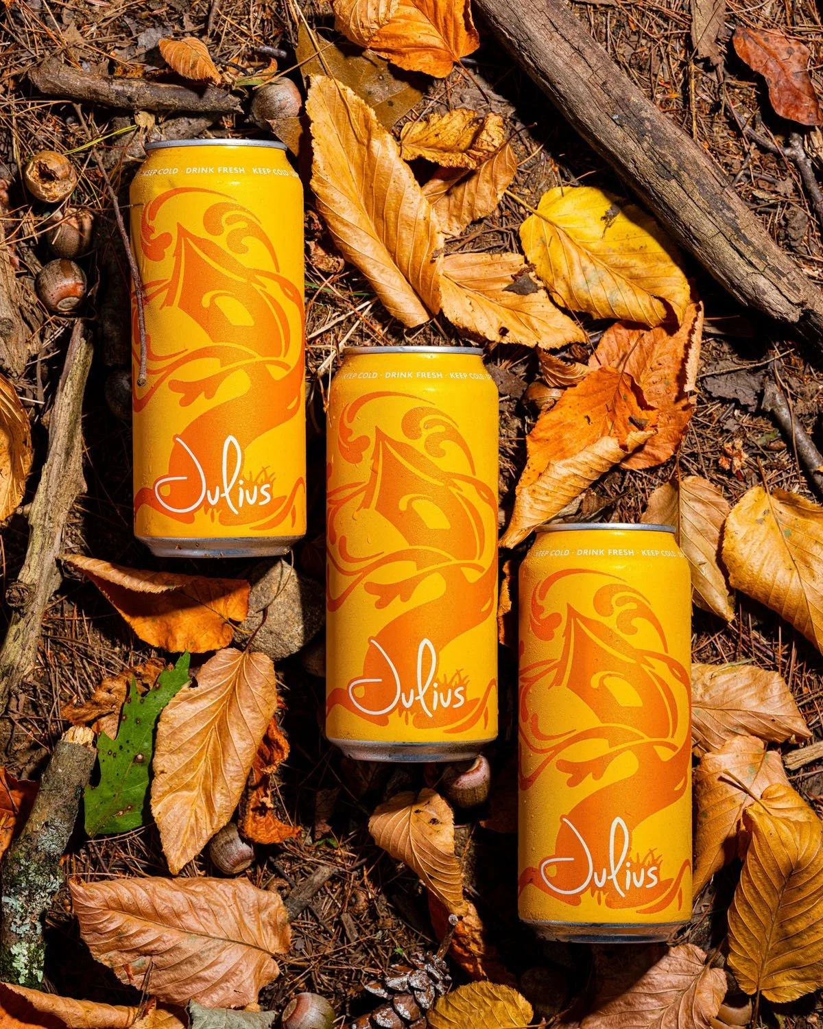 There isn't a single point in time where Julius isn't either in the kettle, in our fermenters, or in our brite cellar. This constant force within the brewery fosters a shared sense of familiarity, purpose, and craftsmanship among our team.

Julius is
