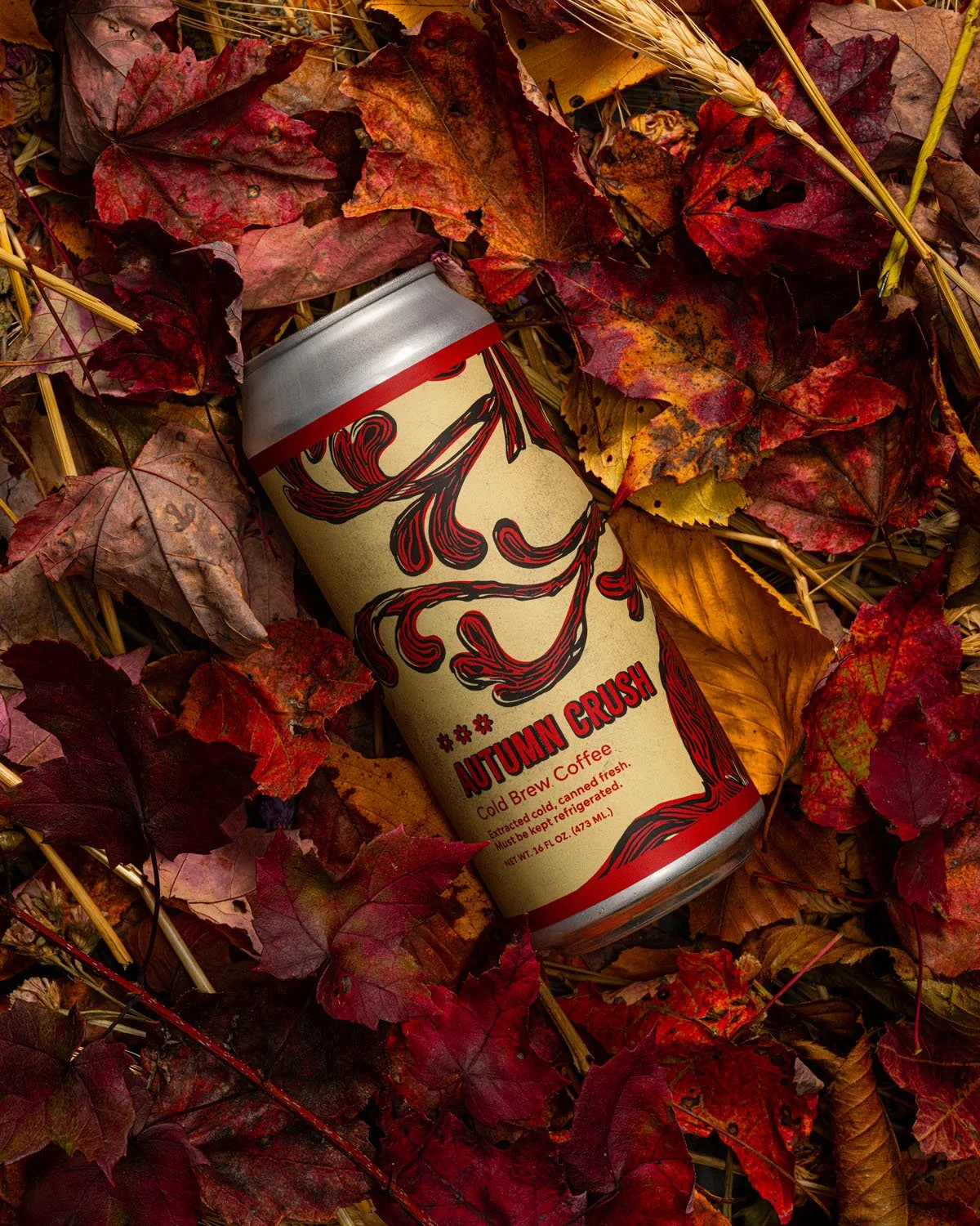 Sometimes 12 ounces of coffee isn't enough. 

Autumn Crush is back in 16 oz cans so you can gulp or sip as you please. We dose this light-bodied cold brew with a lower coffee concentration, so the size doesn't overpower you with caffeine. The natural