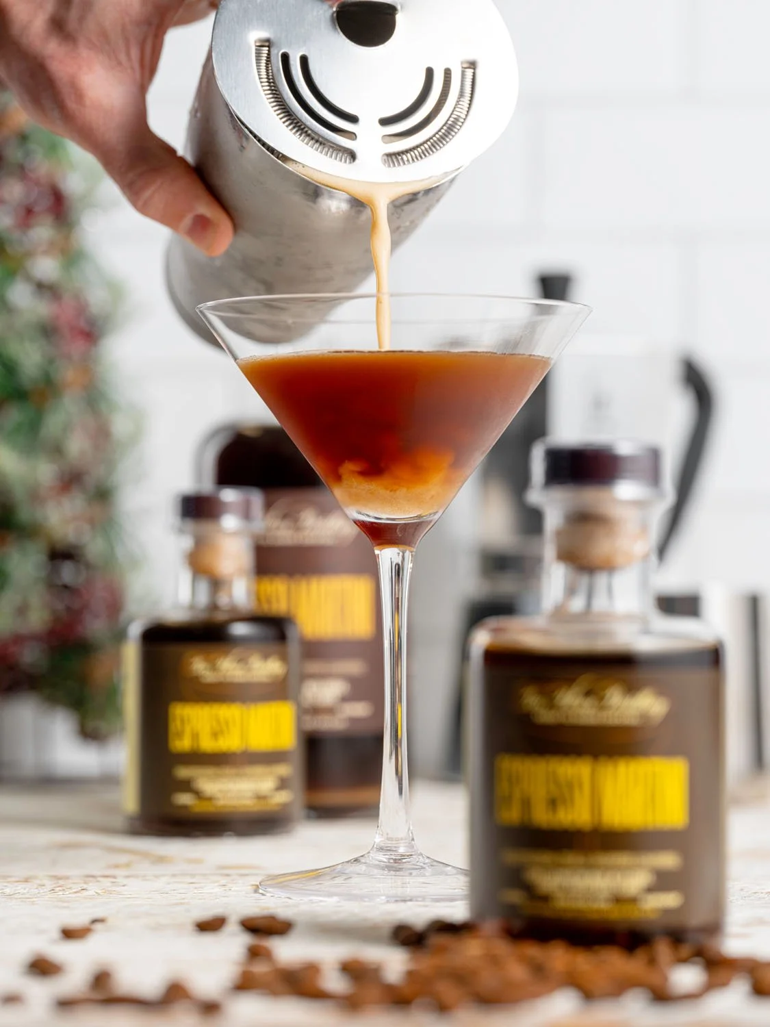 The Espresso Martini is back to revive you from the daze that follows the biggest feast of the year.

With robust coffee notes and a welcoming sweetness, it's a delicious way to kick-start a party or keep it going after dinner.

Made from scratch wit