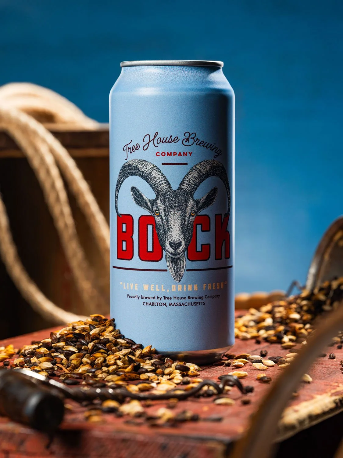 Hello, Season of the Bock.

King of the Mountain is a traditional German Bock, a dark amber Lager with a complex character that is perfect for chilly weather.

Malt-forward but incredibly crisp, this beer has notes of dark cherry, tobacco, pine, and 