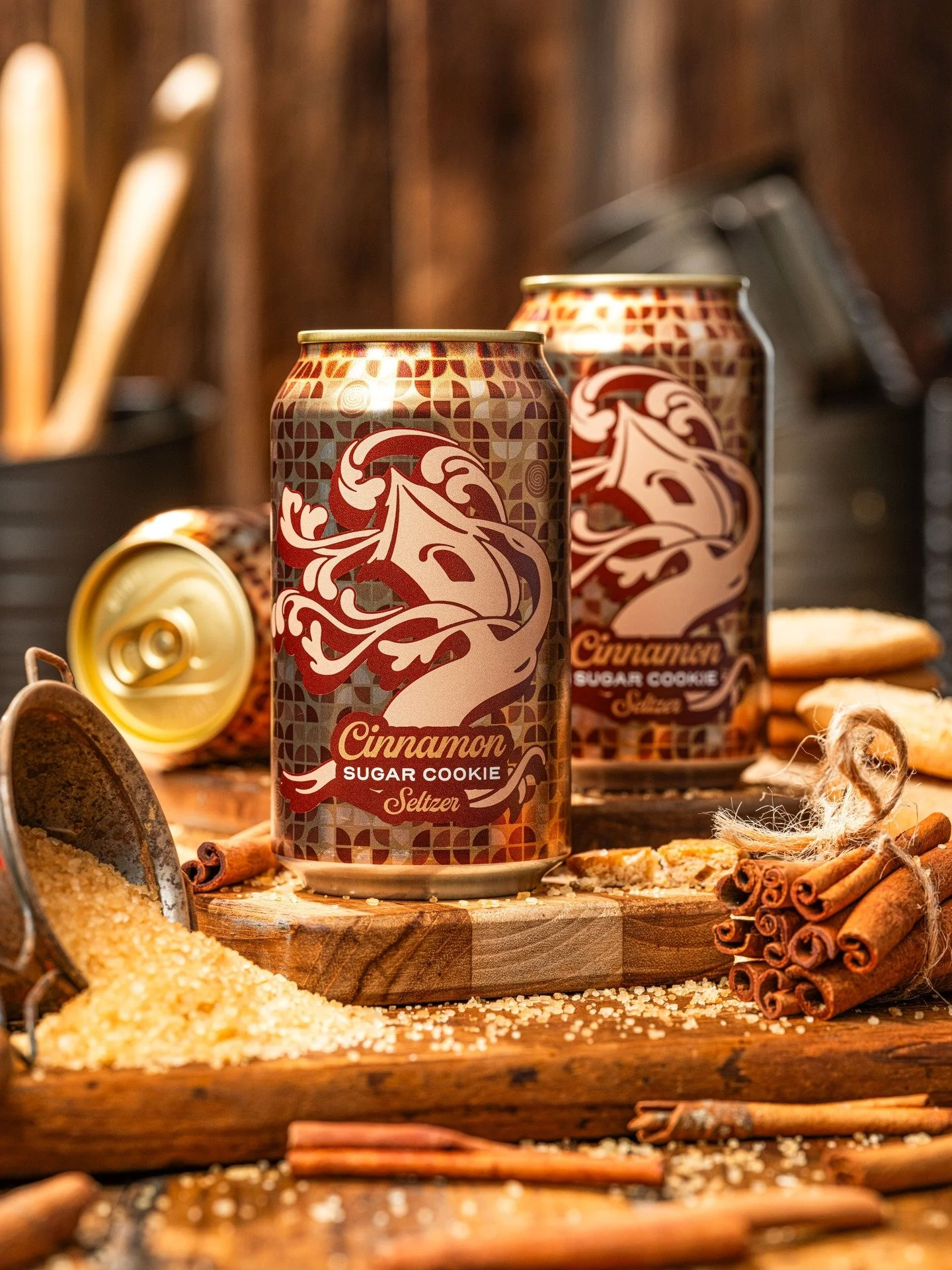 Visions of sugar cookies danced in our heads. . .

Our newest seltzer tastes like freshly baked snickerdoodle cookies.

We'll be drinking this while building snowmen, stoking the fire, and probably while eating actual cookies. 

It's insanely delicio