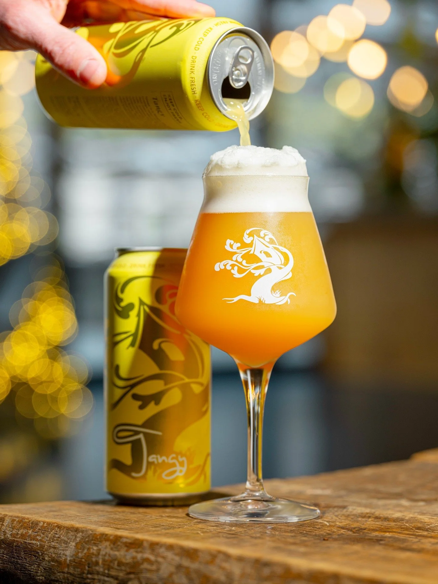 Say hello to Tangy! 💛💛💛

Tangy (we say Tan-Jee) is a Single IPA that pours a vibrant orange color, utilizing a new hop with stunning citrus character: Tangier. Applied on both the hot and cold sides of the brew, Tangier infuses notes of fresh zest