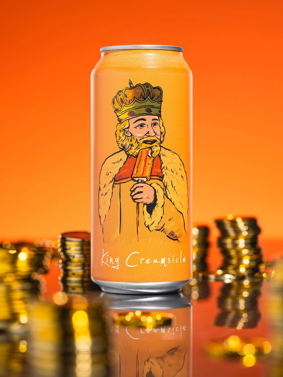 What happens when you take an absolutely hop-saturated beer like King Julius and condition it on freshly scored vanilla beans?

You get beer that tastes like your favorite creamy treat featuring notes of icy orange, vanilla cream, and a hoppy bite!

