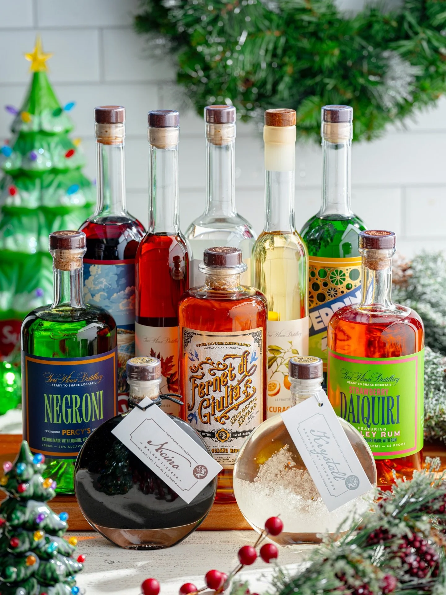 Approaching its sixth year, our Tree House Distillery has produced a broad selection of unique spirits to complement our beer program.

These bottles are exceptional for gifting, as they&rsquo;ll provide a special experience over time, allowing the r