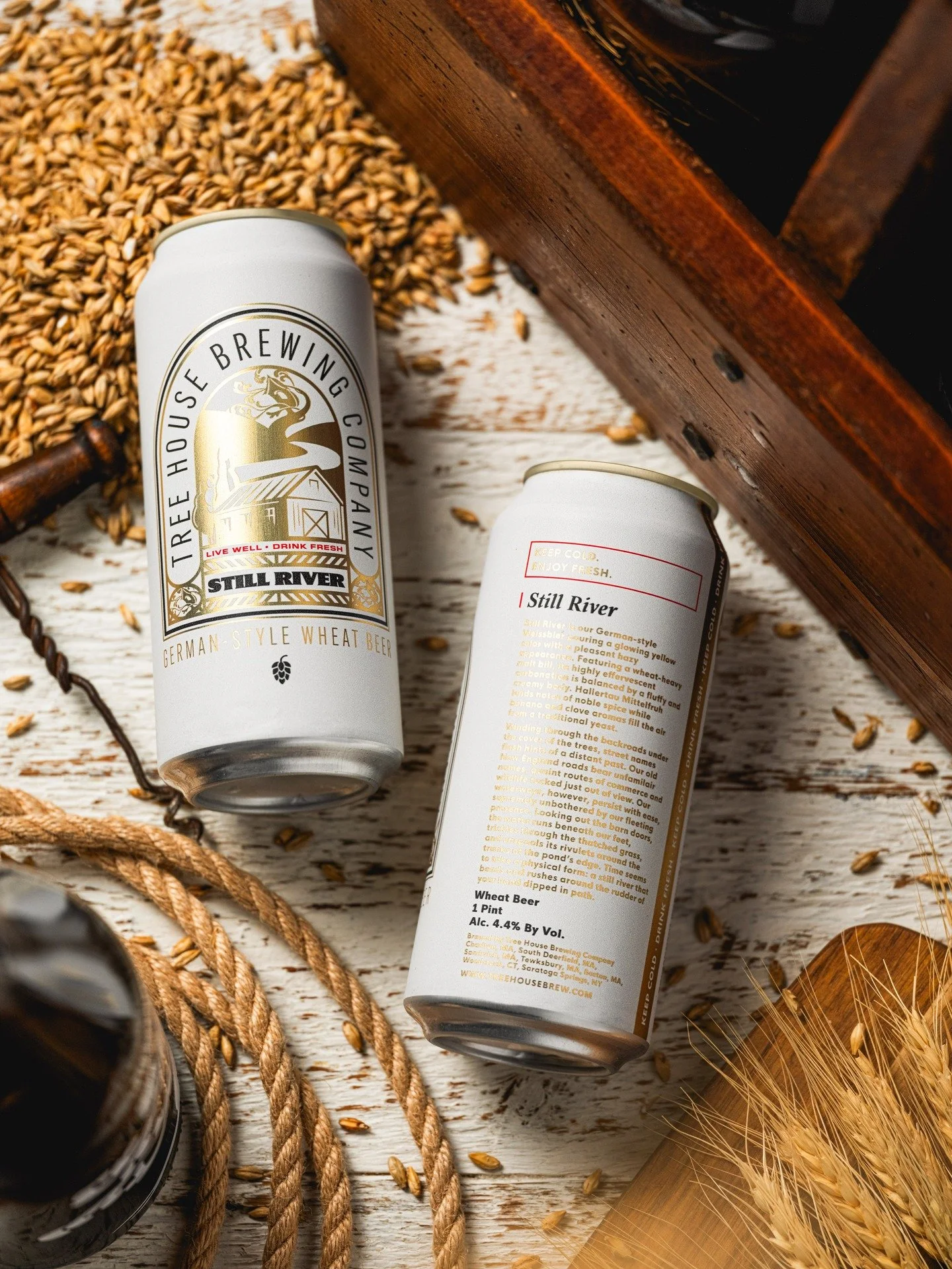 Alright, gang, we've lined up an absolutely packed day of releases, so we're going to get into it early.

We're starting the day with a brand new German Weissbier called 'Still River'.

Weissbiers are a wonder of fermentation and among the most refre