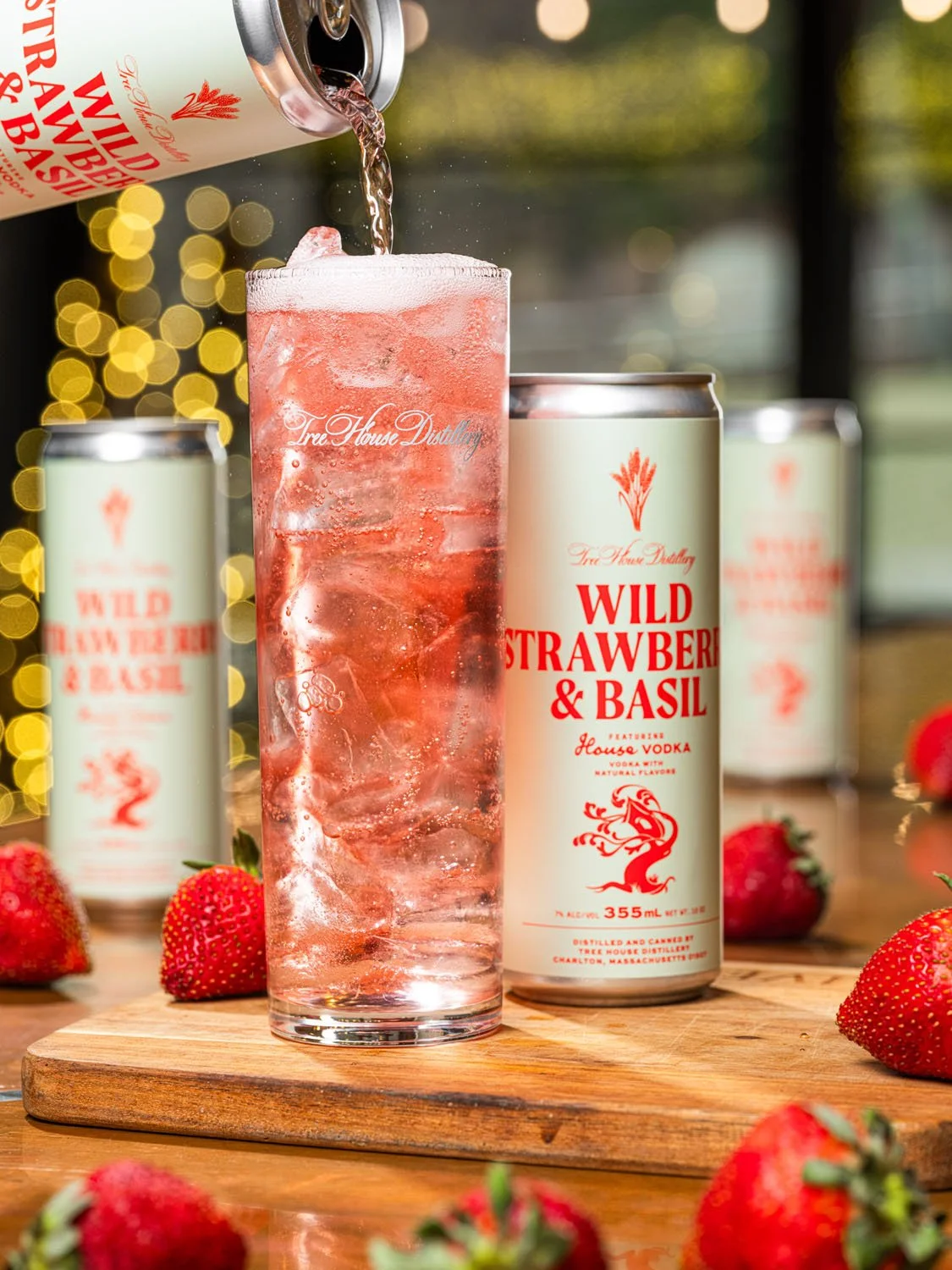Strawberry fields forever. 🎶

We've got the feeling of a summer breeze canned just for you. Sweet strawberry, bubbly, and House Vodka tie together with subtle notes of basil plucked from the stem.

It's a unique Tree House treat.

Stay tuned!

#prod