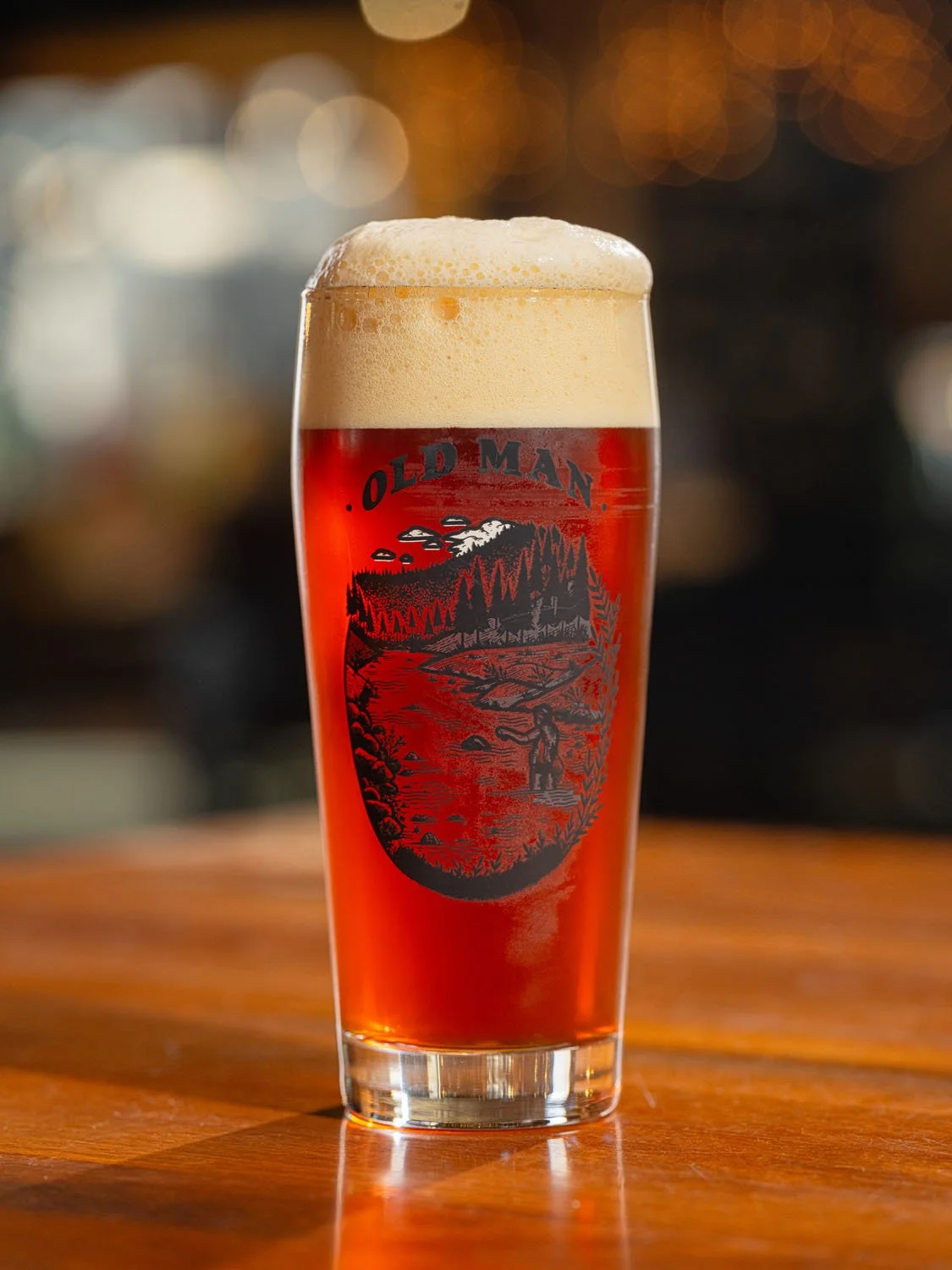 Day Five of Glassuary features an old-school, iconic illustration from @keever, branded perfectly with our Old Man wordmark.

A classic, quiet river scene is depicted. Those who fish will be familiar with its peaceful solitude. 

Glassuary is a two-w