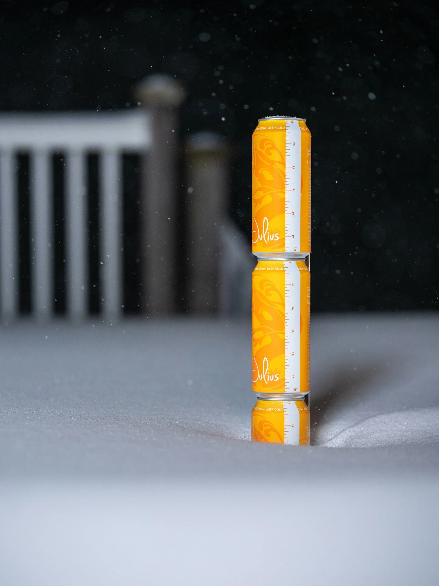 Final update for the evening.

Some drifting issues perhaps effecting the integrity of the measurement, but the fact of the matter is there&rsquo;s a lot of snow and I&rsquo;ve got Julius in my hand and I&rsquo;m done for the night. See you tomorrow 