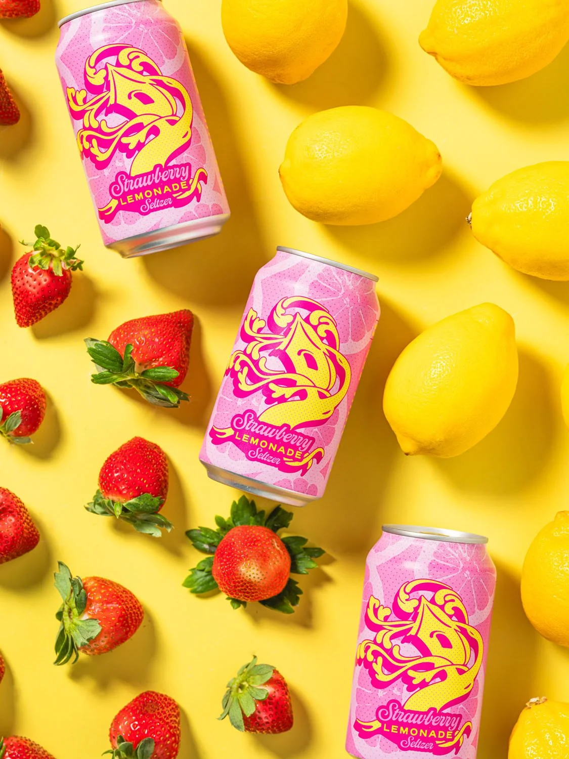 Strawberry Lemonade Seltzer!

We crafted this spritzy, low-calorie drink after our favorite summer treat, and it feels good in these fancy, proper cans. 

Give it a shot if you have not already!