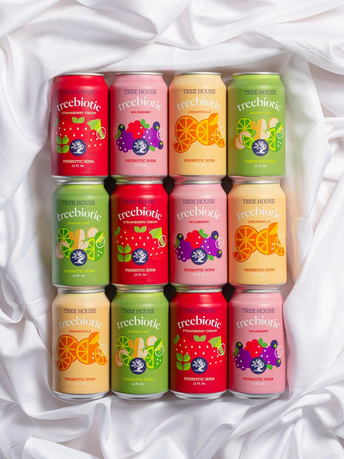 Four flavors, one happy gut. 

A mixed 12-pack of our core prebiotic sodas is now available!

Not only do they taste exceptional, but they also look good in the fridge. 

What's your favorite?