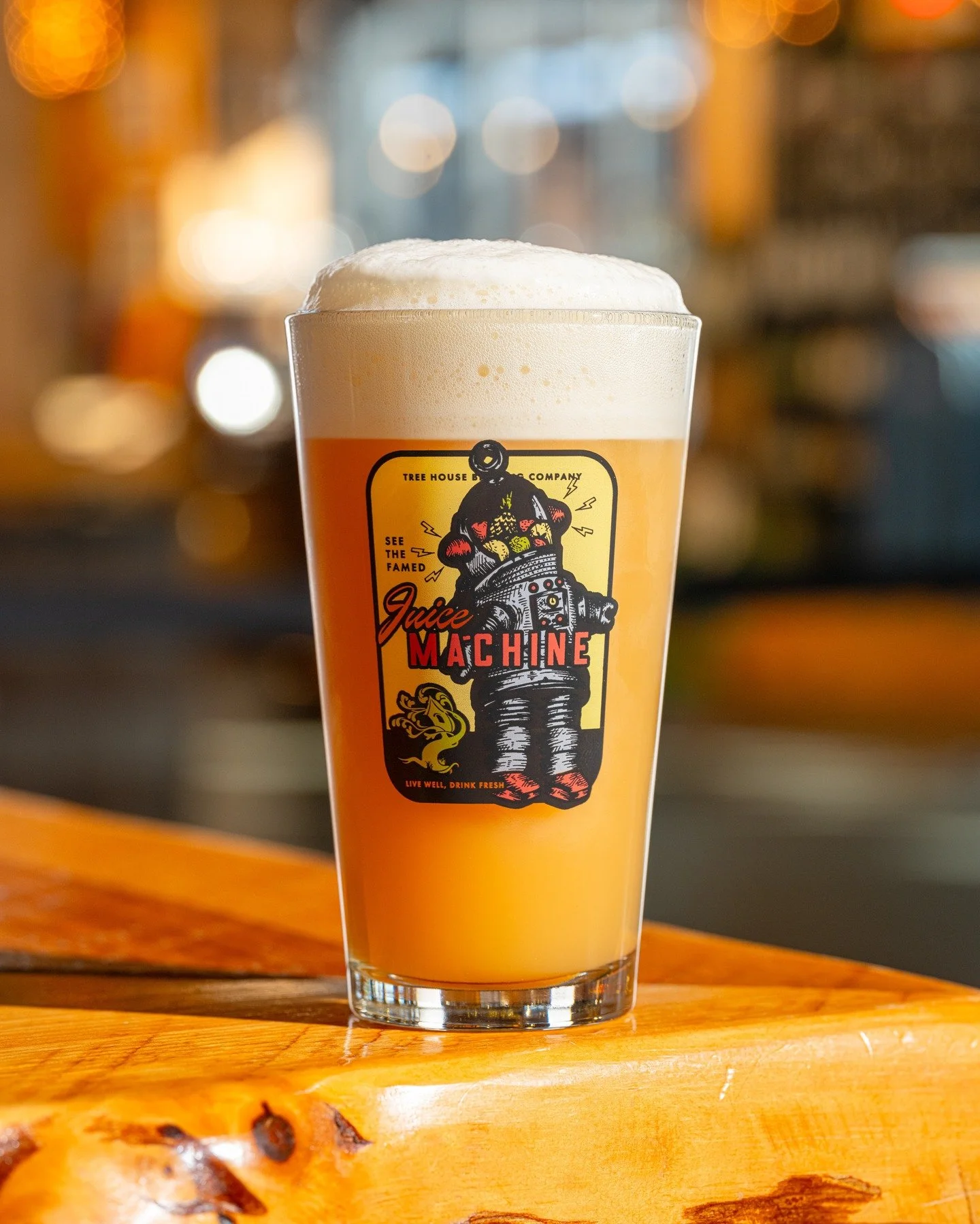 Glassuary Day Eleven, and the final of the Travel Decal set!

Juice Machine!

Glassuary is a two-week-long event that we celebrate each year at Tree House, with each day featuring a unique glassware design. Each glass is available both online and in-