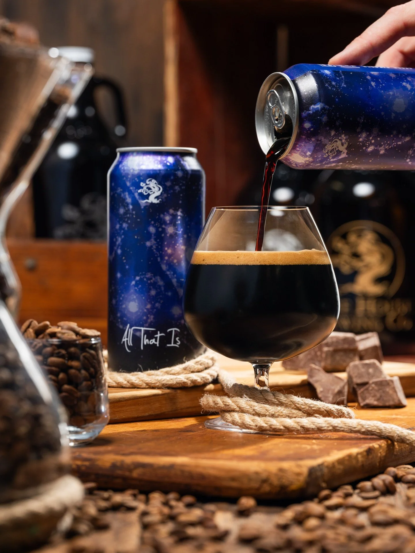 The Color of Love 💙🖤

All That Is and All That Ever Will Be is an effortlessly drinkable Milk Stout brewed with coffee and chocolate. It is seriously chocolatey, and seriously memorable. 

It&rsquo;s best shared with those who are there for you thr