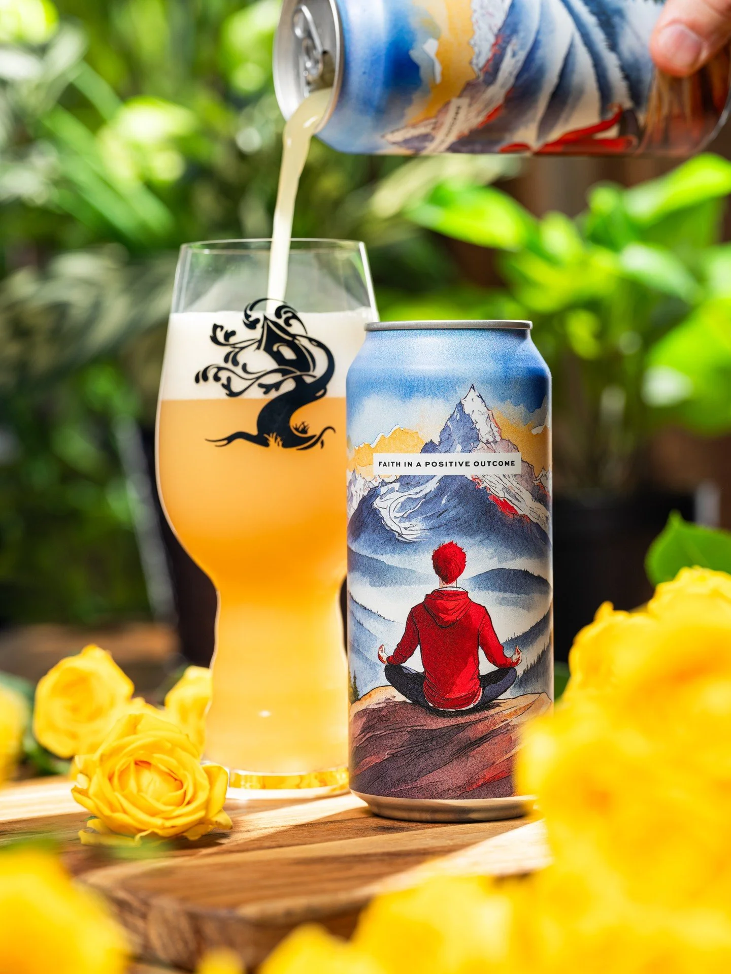 Mind Over Matter is a good place to start. This Double IPA carries wonderful notes of citrus and stone fruit, with hints of guava, white peach, and orange zest. The unique character in this beer comes from a hop you don&rsquo;t hear too much about: E