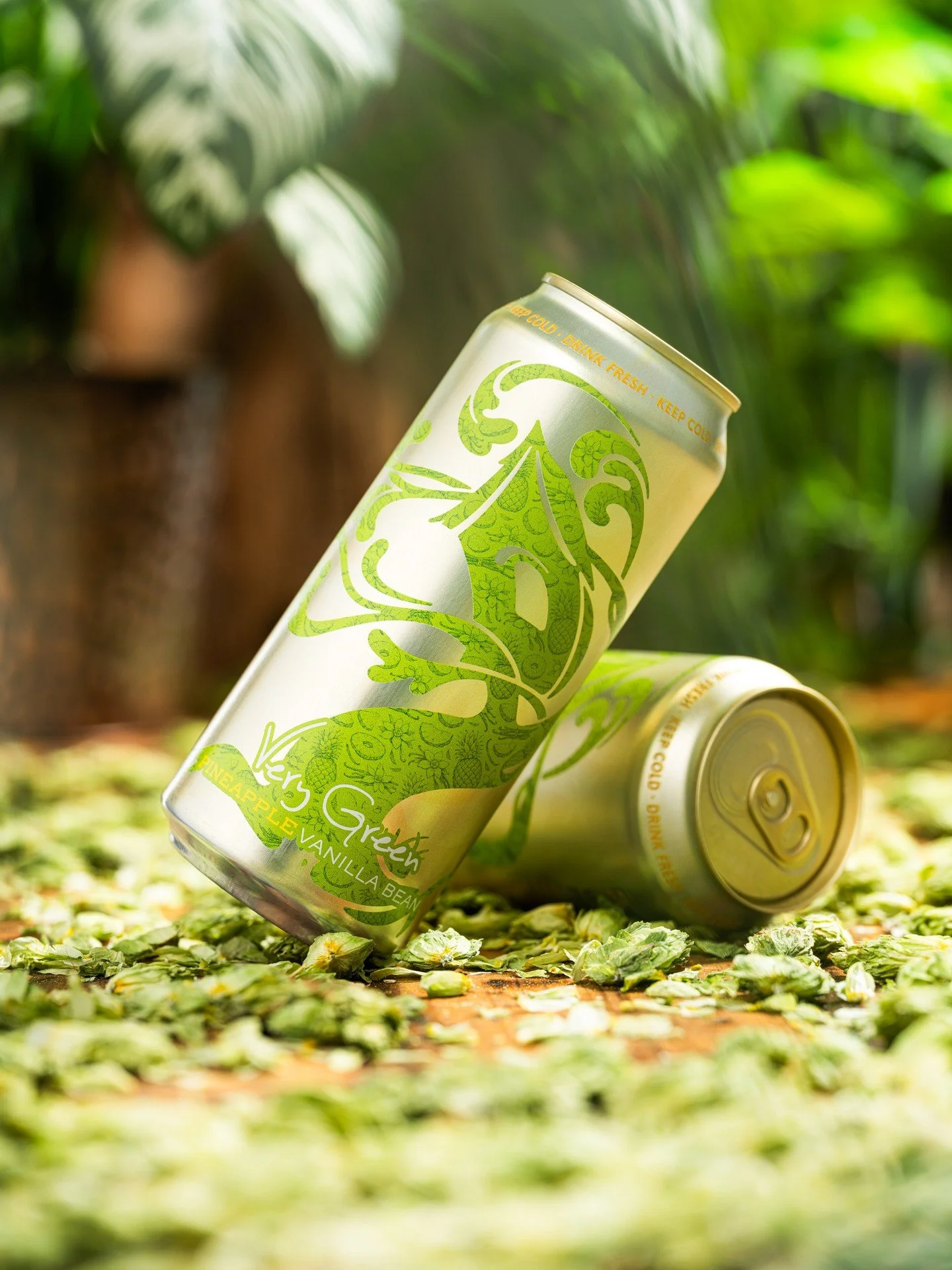 Very Green  Pineapple  Vanilla = Bliss.

This riff on Very Green pours a creamy yellow color and bursts with tropical notes from hand-selected Galaxy hops! To enhance its rich aromas, we added sweet, sticky pineapple and whole bean vanilla, creating 