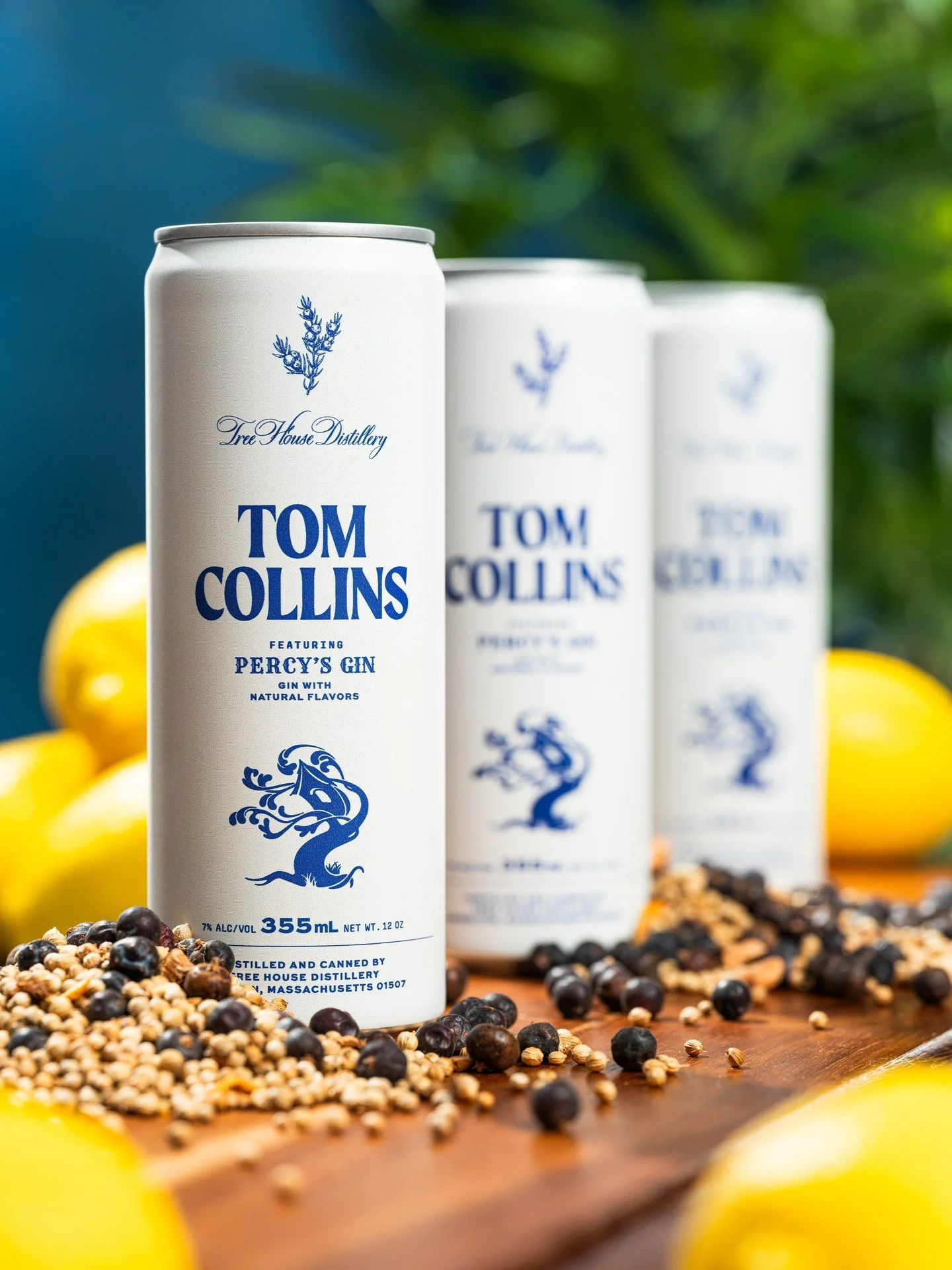 Tom Collins would like to have a word with you.

When it comes to classics, few have the backstory, rumored origins, and longevity of our good friend Tom. Percy's Gin delivers punchy notes of juniper, which blend with refreshing lemon and a touch of 