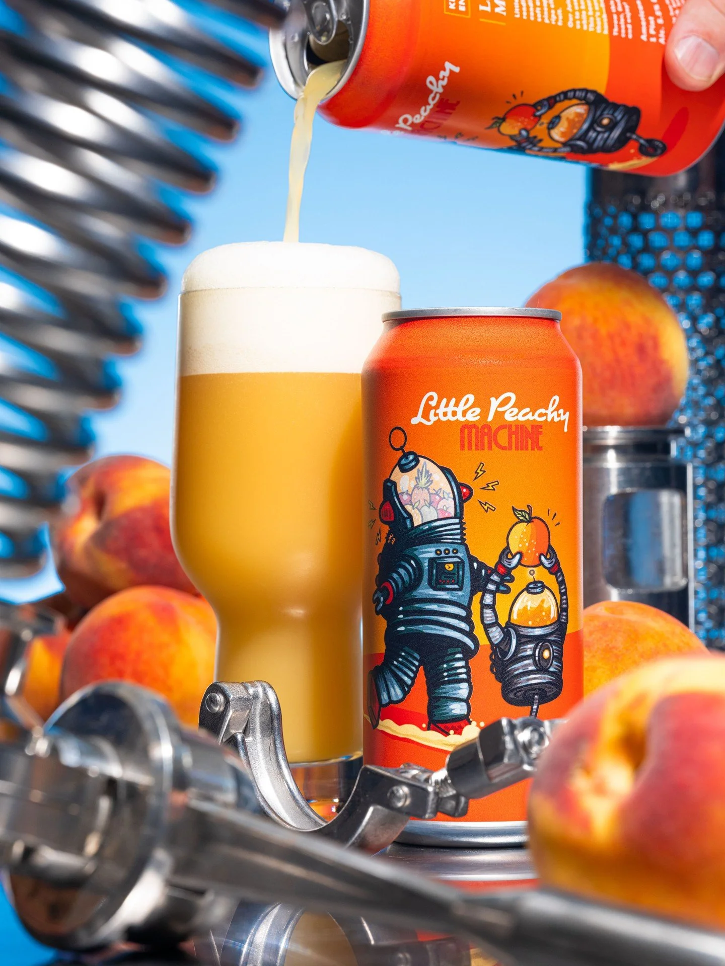 Little Peachy Machine!

Light body ✅
Juicy hops ✅
Extra juice for good measure ✅

This beer is a reminder that there is such a thing as summer, lest we forget.