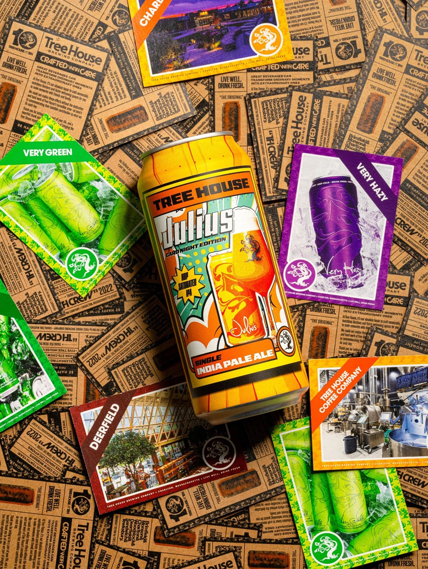 Available now in Charlton, Julius - Card Night Edition!

In celebration of our first trading night this Friday, we spun up a fancy little coat for our favorite American IPA.

If you have not already heard, this Friday, 2.27, from 5-9, we are hosting 