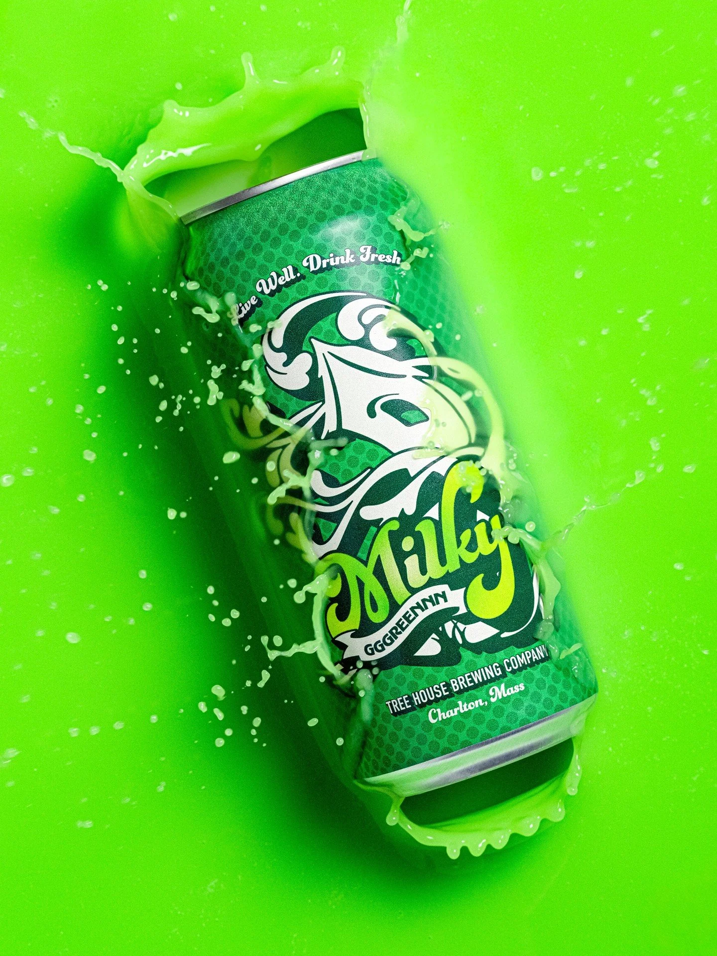 Milky GGGreennn!

If we commissioned a Mount Rushmore of Green variants, you can bet your bottom dollar this one would be front and center. Our Milky series is the epitome of soft hop character, veering delightfully into smoothie territory. Pouring a