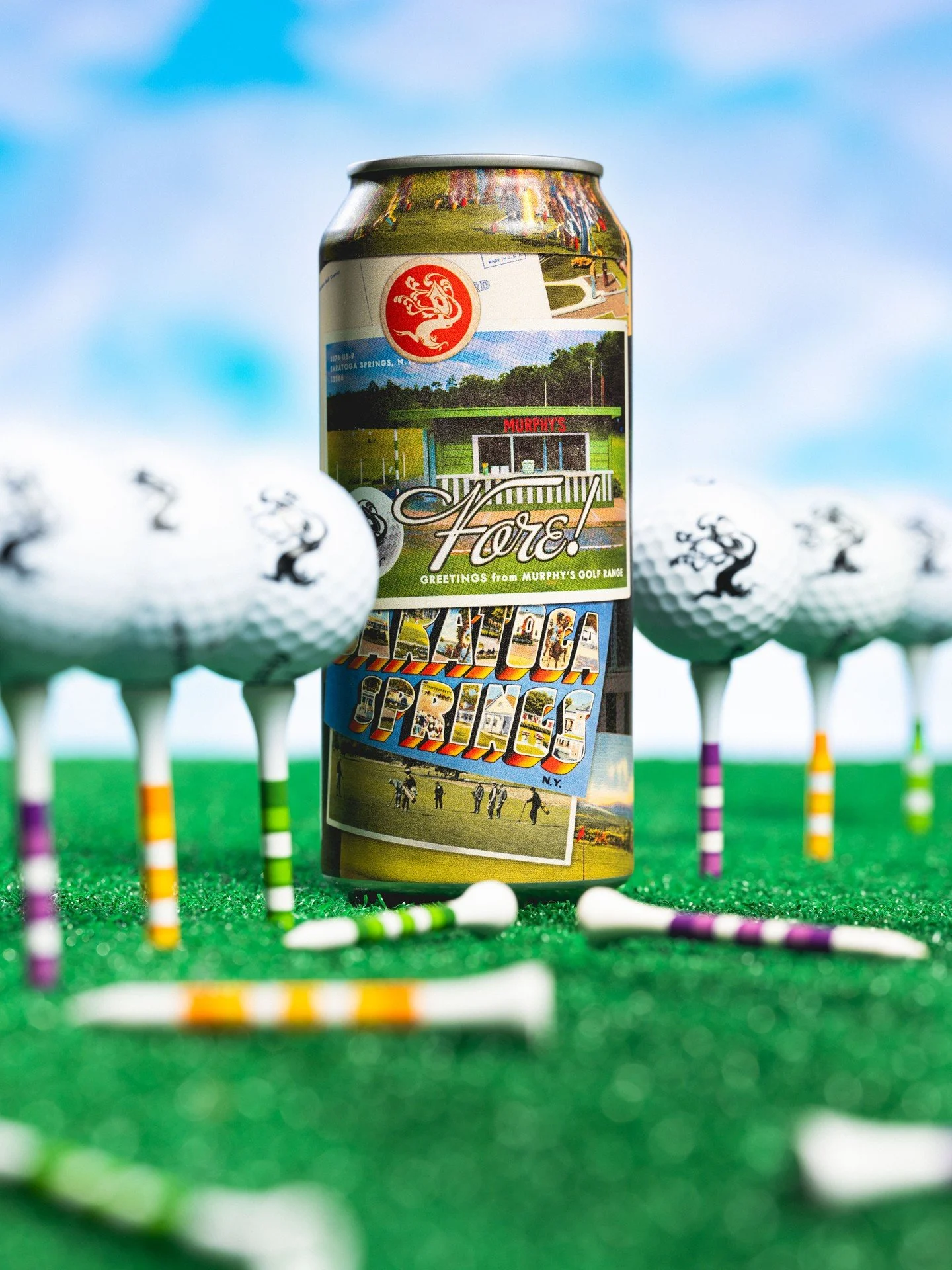 Honoring a local legend. 🙏🏻

Murphy&rsquo;s Driving Range is a Single IPA that celebrates the history of our home in Saratoga Springs. Hand-selected Simcoe leads with a foundation of earthy spice and bright apricot aromas, which give way to New Yor