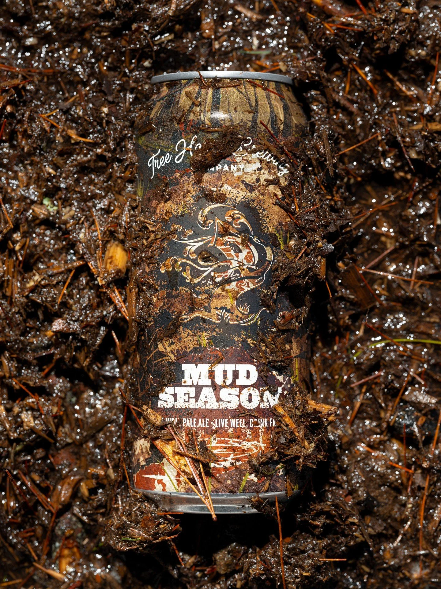 Mud Season is upon us. 

Mud Season is a White IPA crafted in honor of winter&rsquo;s final trial of our spirit. Pouring a cloudy yellow hue from a wheat-heavy malt bill, heaps of foam rise above the glass. A wintry charge of Centennial hops brings f