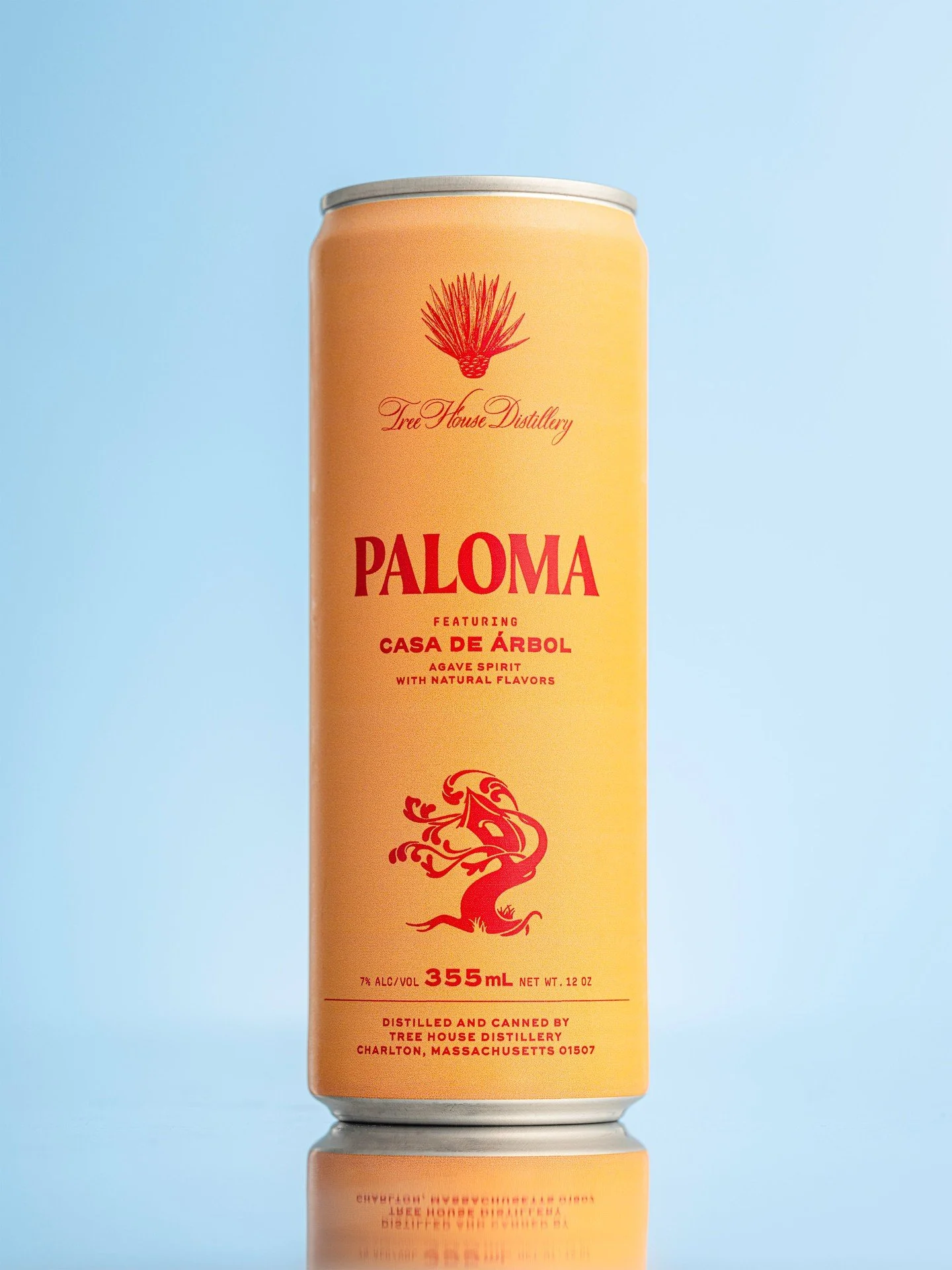 Paloma combines bright, juicy grapefruit with our agave spirit Casa de &Aacute;rbol.

We go to great lengths to make this sweet, herbaceous, and slightly fruity spirit from scratch, and for good reason. It transforms one of the simplest cocktails int