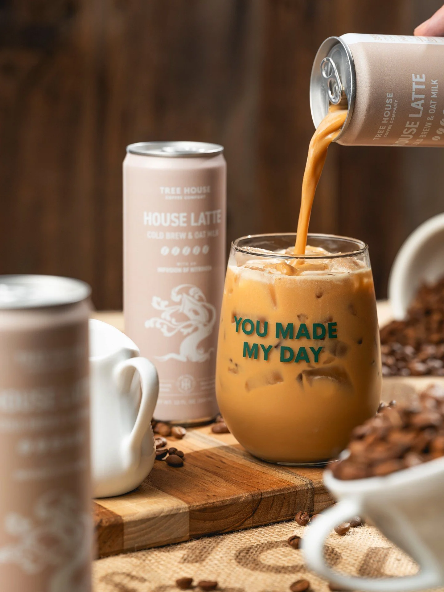 Canned Fresh.

Our House Latte moves fast, almost as fast as you when you're on the go. This creamy and roasty delight is ready to kick-start your day or break up your afternoon. Stock up!