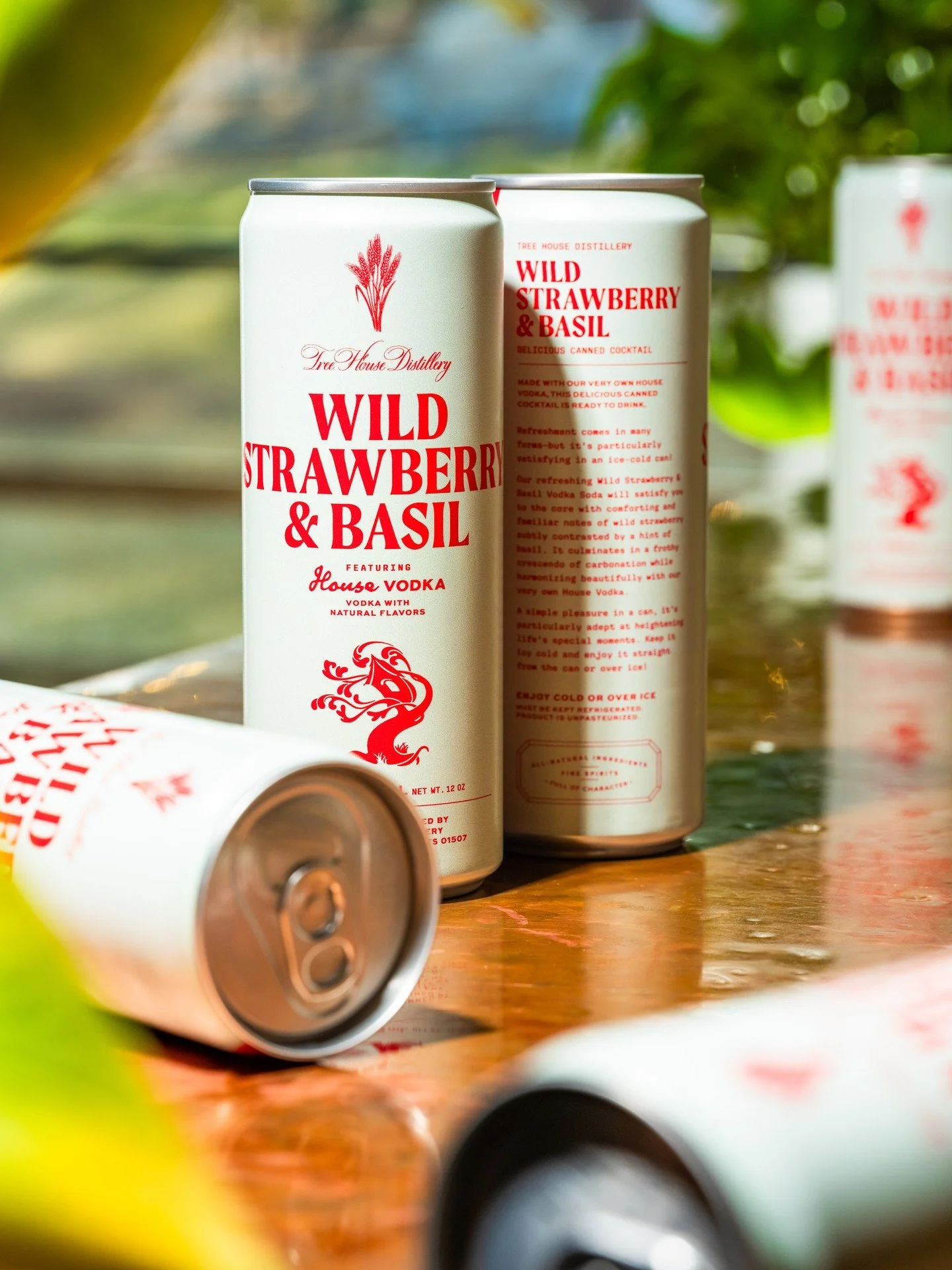 Wild Strawberry Basil Vodka Soda. 

Mellow and incredibly clean, it lets the sweet red berry notes shine before revealing a hint of bright, herbal basil.

The foundation is Tree House Vodka, and that matters. A base spirit this clean and this intenti