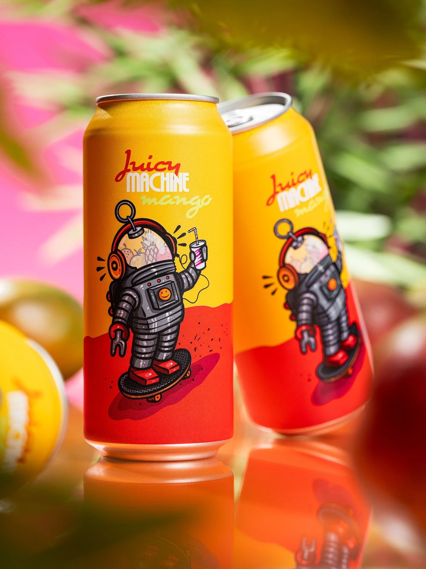 Unsupervised robots have been known to eat mangos.

Juicy Machine Mango is our Single IPA version of Juice Machine, conditioned on buckets of mango puree! It's insanely tropical with virtually no bitterness!