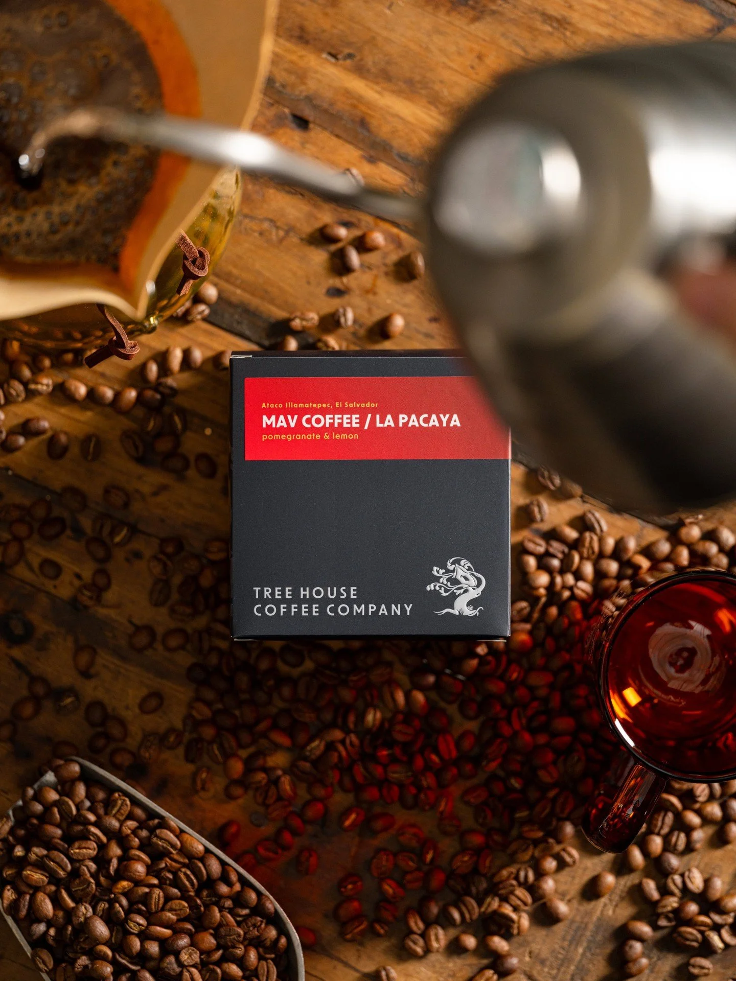 If you picked today to visit Tree House, congrats, you picked a good one. If you didn't pick today, we just might convince you otherwise. 

Our Single Origin series travels to El Salvador as a limited-edition boxed coffee offering: La Pacaya from our