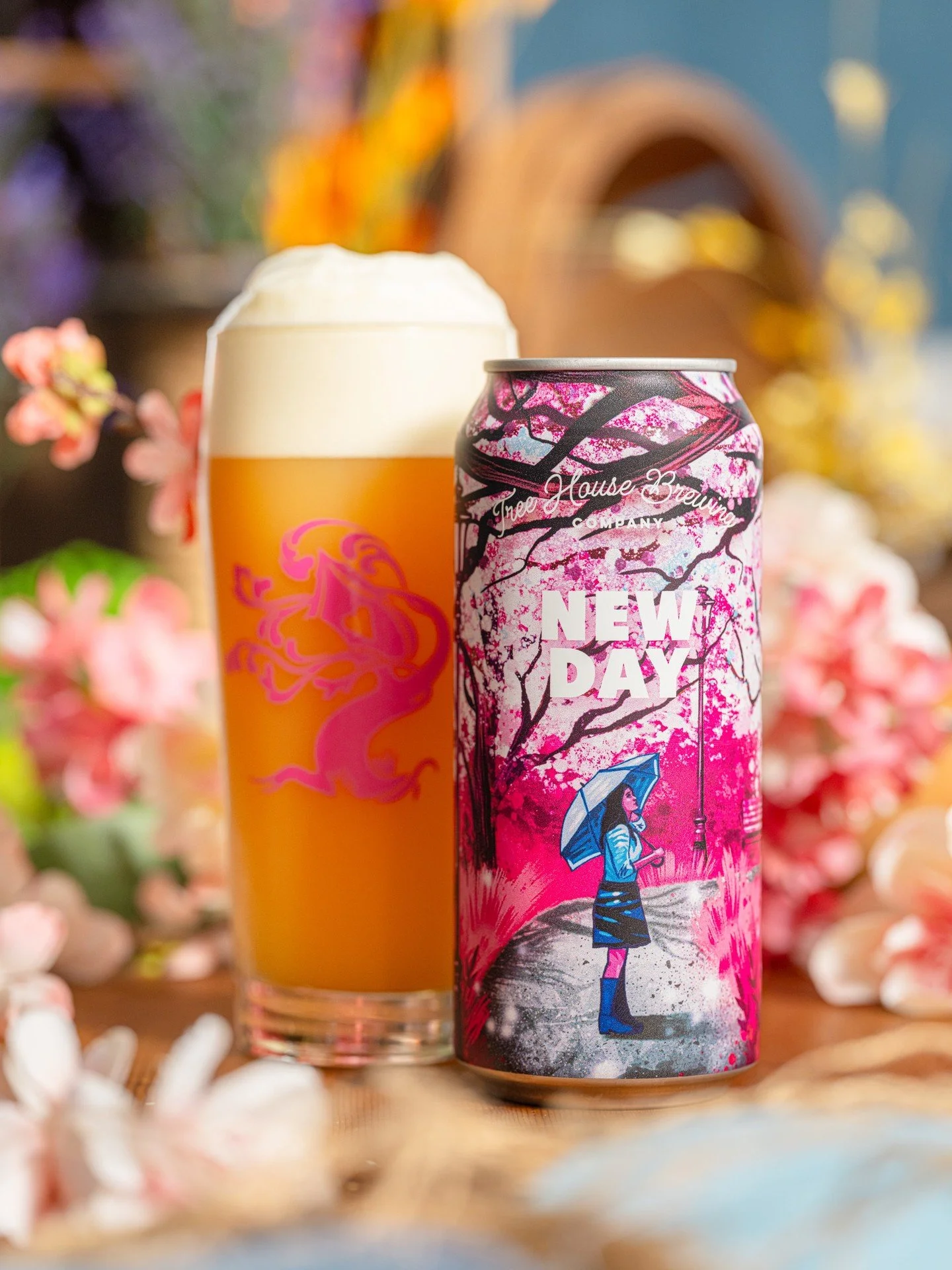 Spring always feels like a second chance or a return to something long forgotten.

New Day is an amplified version of our seasonal Double IPA, Spring.  It carries huge notes of fresh orange juice, mixed berries, clementine peel, and shades of stone f