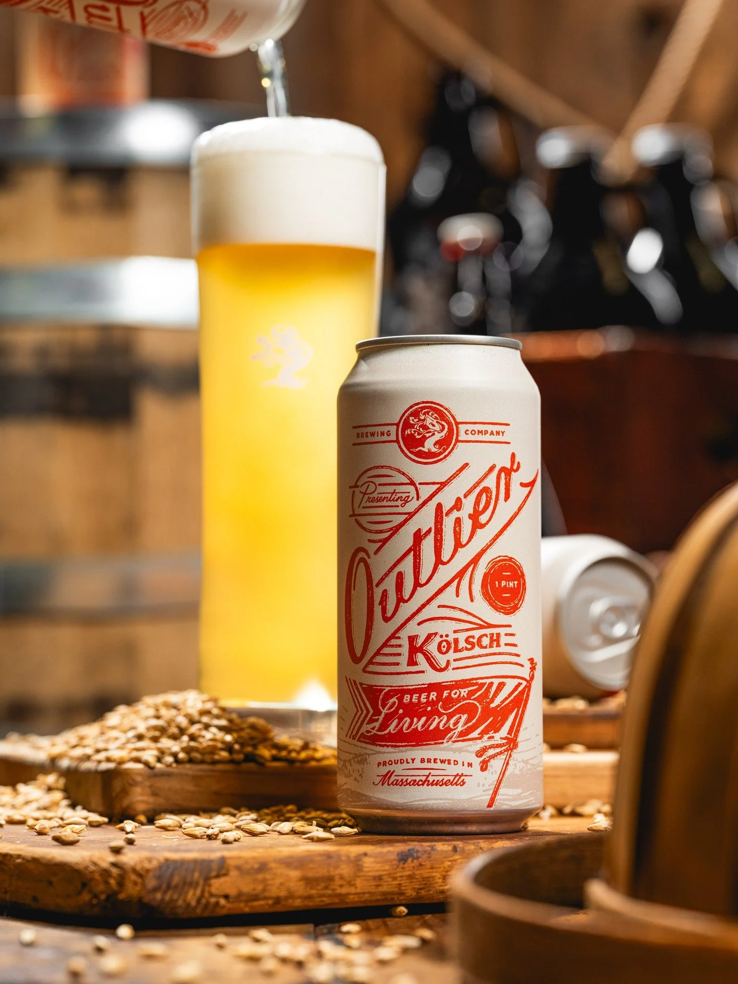 Outlier is our Kolsch, a crisp German Ale that carries notes of doughy malt, lemon peel, and earthy noble spice. It&rsquo;s a delicate, legendary style that is the pride of the Cologne region of Germany.

You read that right: German Ale, not the ubiq