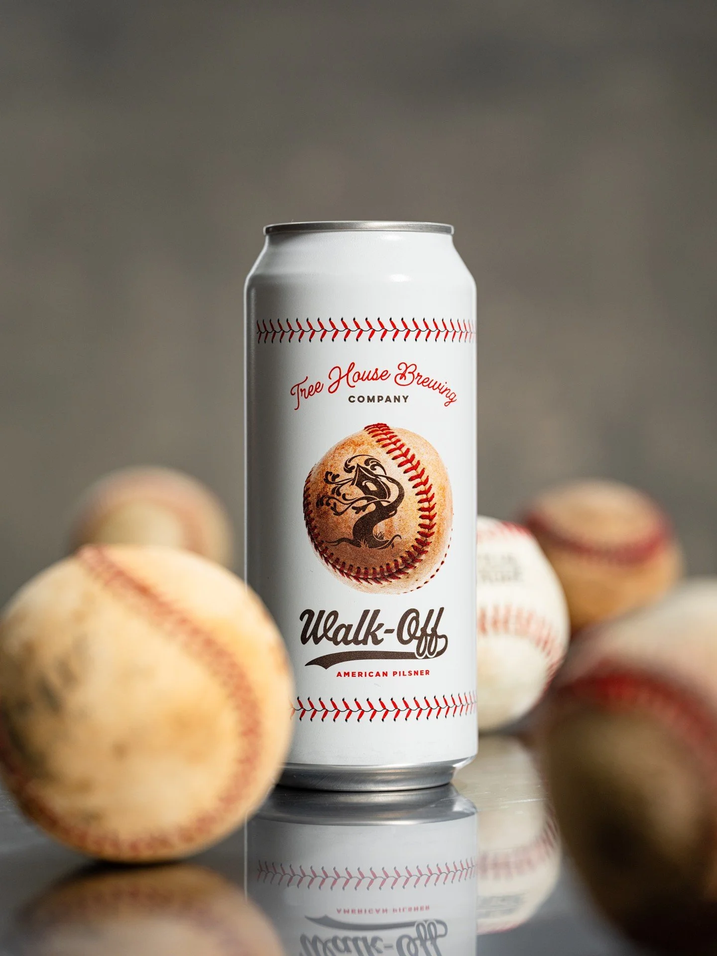 Slow and steady is the name of the game when it comes to lagers and baseball.

Walk-Off is an American Pilsner brewed with a myriad of USA-grown ingredients. Its crisp body showcases a blend of Pilsner malts, bringing out subtle notes of sweet dough 