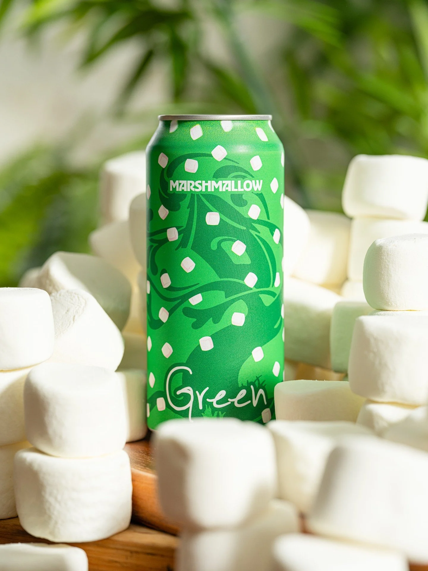 One scoop of pineappley hops, two scoops of marshmallow. 😋

Our Galaxy Hop-saturated Green gets a sweet boost from gobs of creamy vanilla marshmallow.

What a time to be alive.