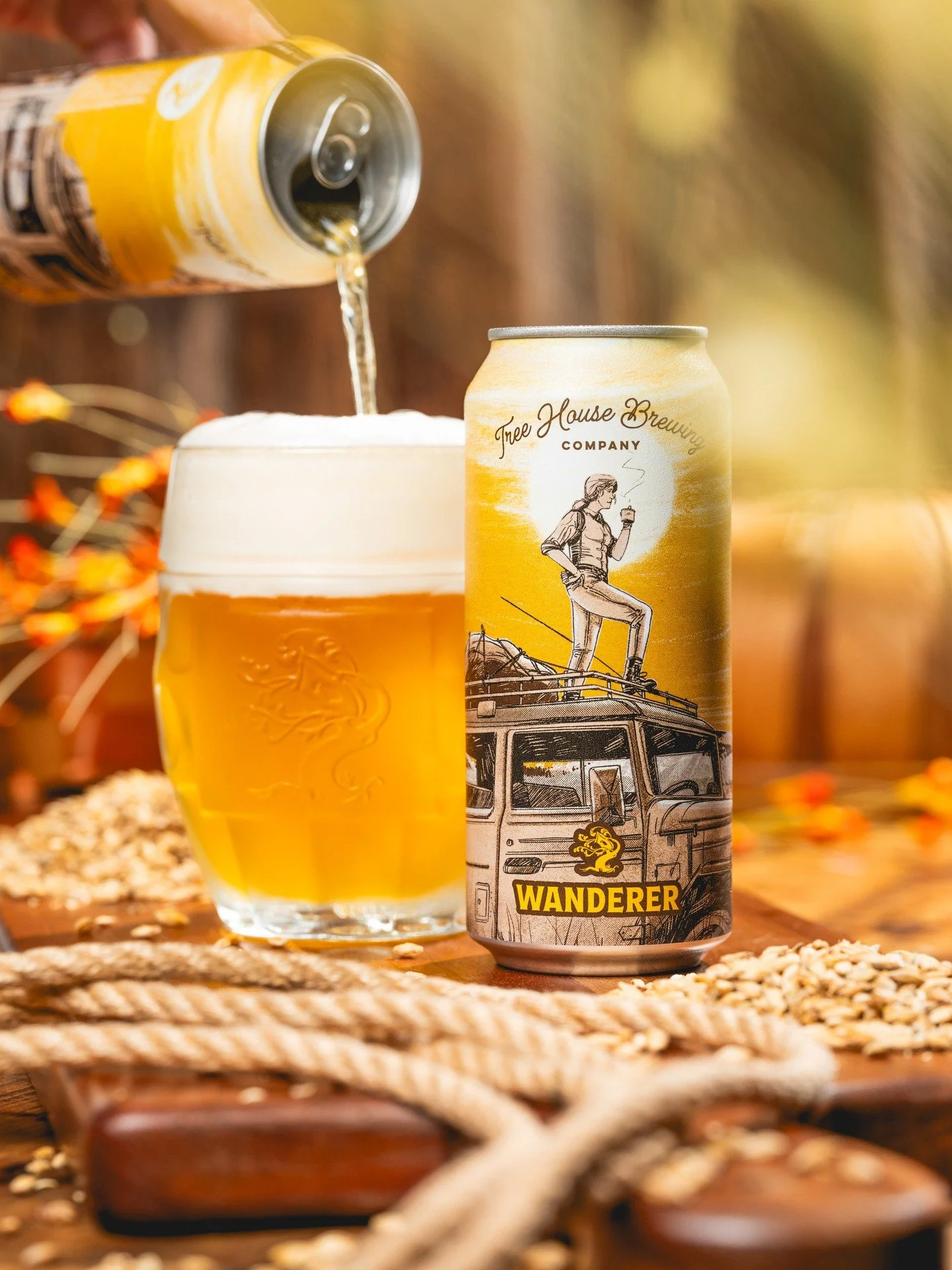 A fresh batch of Wanderer feels extra special these days. 

Wanderer, our German Helles, is a crushable Lager that snaps with notes of fresh bread and noble spice.

Helles achieve something really special; they're malt-forward and flavorful but crisp