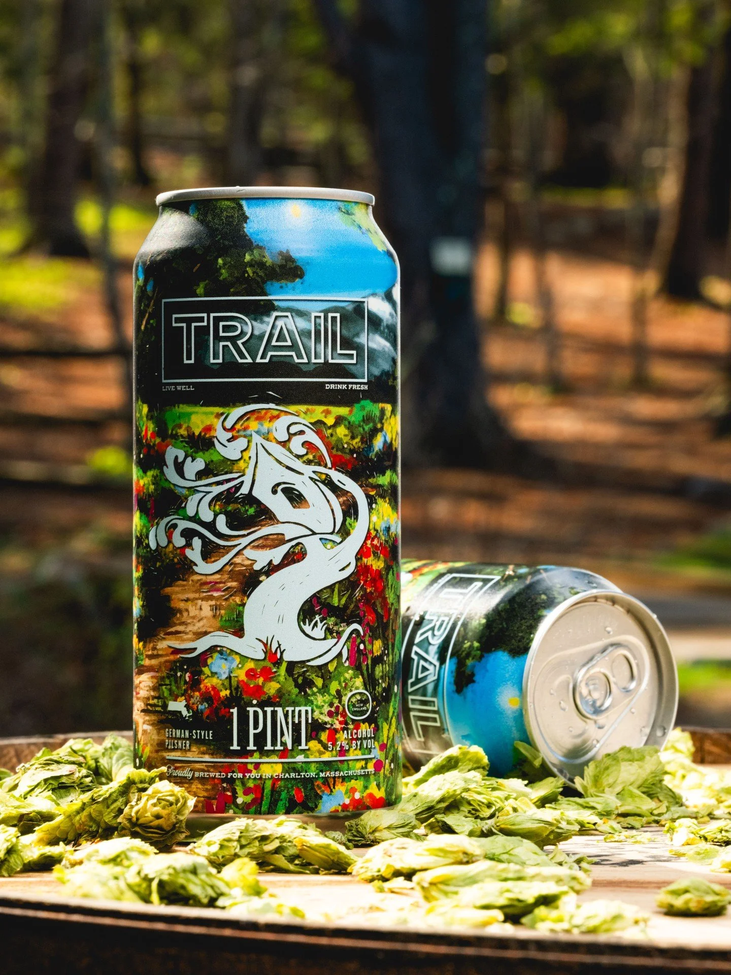 Wanderer and Trail on back-to-back days is just magnificent. 

Trail is our German Pilsner, a crisp, zippy, and traditionally hopped lager. We&rsquo;ve been making this Lager longer than any other, and our technique when brewing and lagering it conti